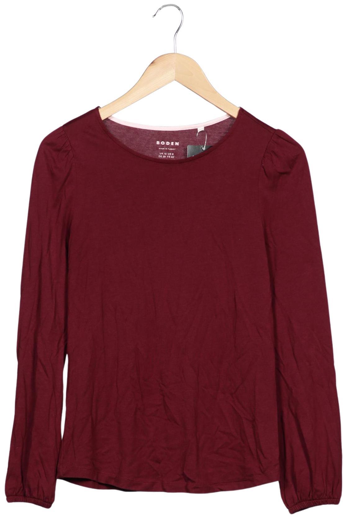 

Boden Damen Langarmshirt, bordeaux, Gr. 38