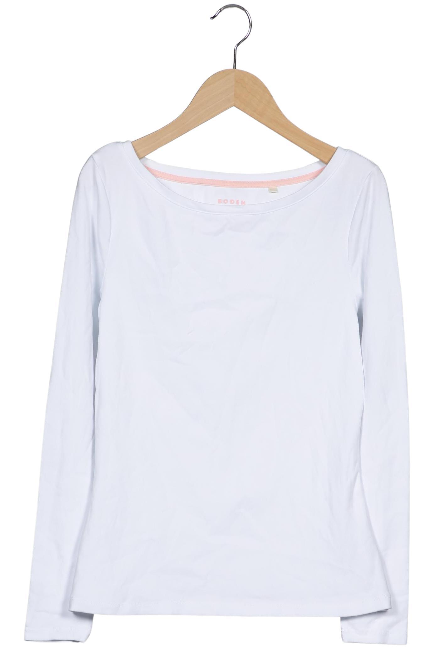 

Boden Damen Langarmshirt, weiß, Gr. 36