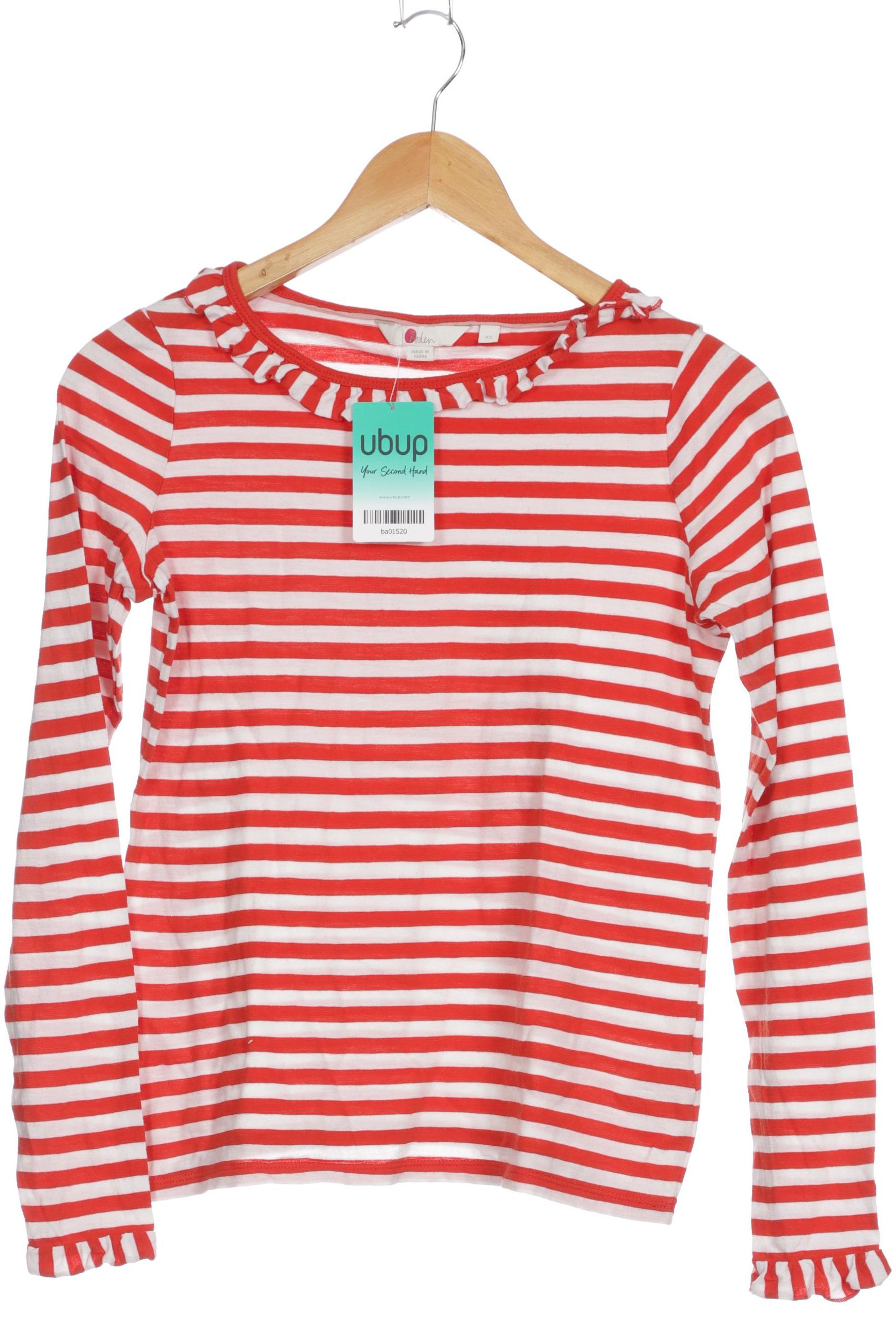 

Boden Damen Langarmshirt, rot, Gr. 34