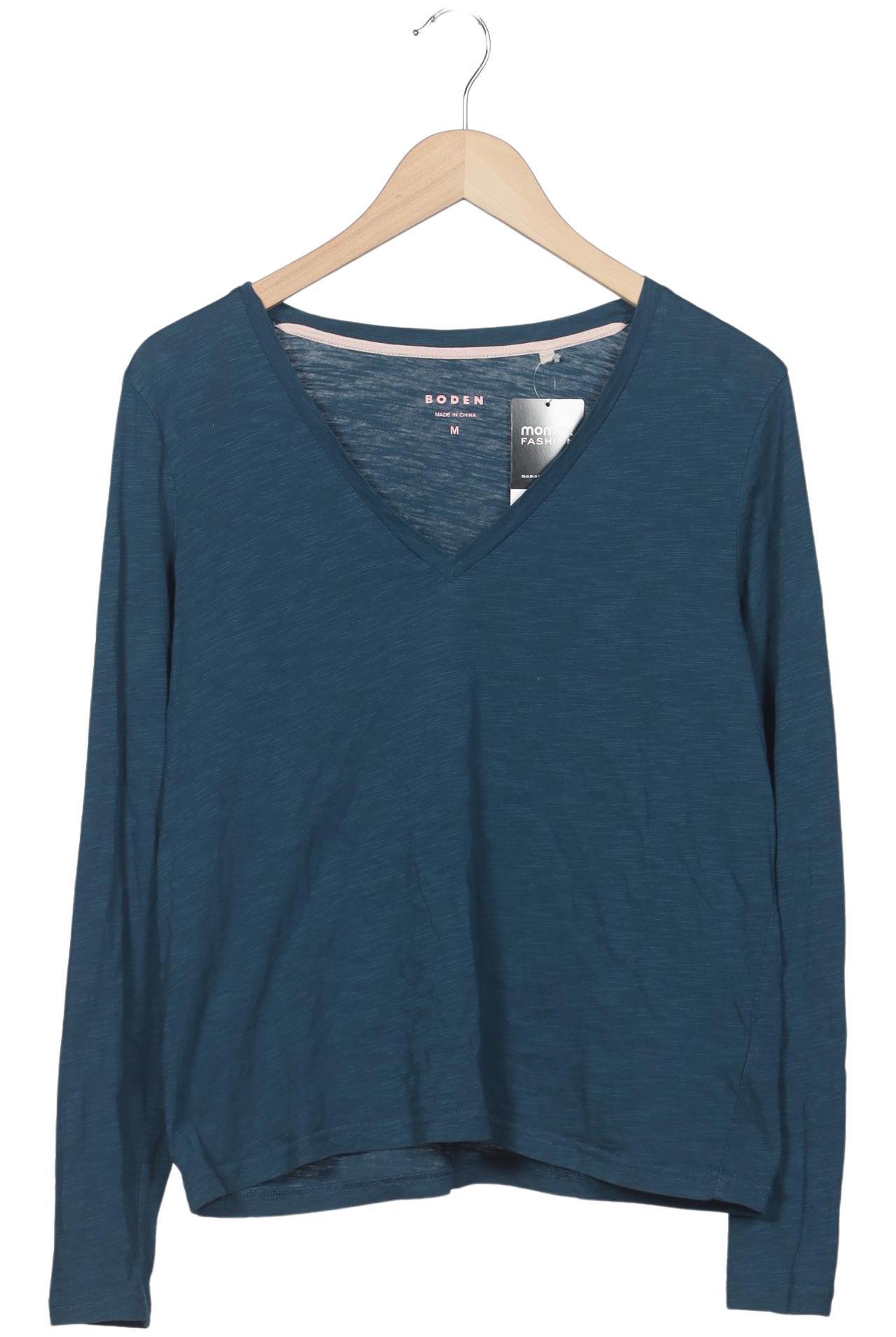 

Boden Damen Langarmshirt, türkis, Gr. 38