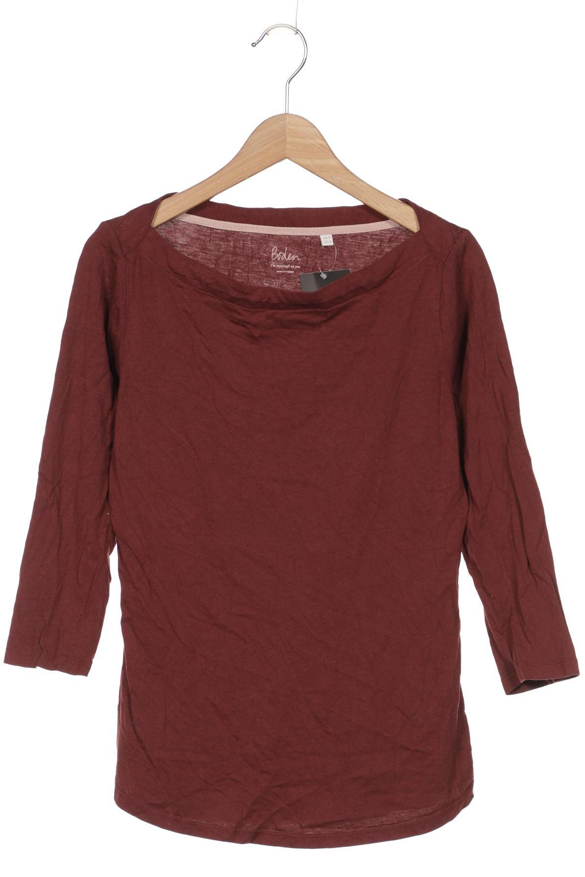 

Boden Damen Langarmshirt, bordeaux, Gr. 34