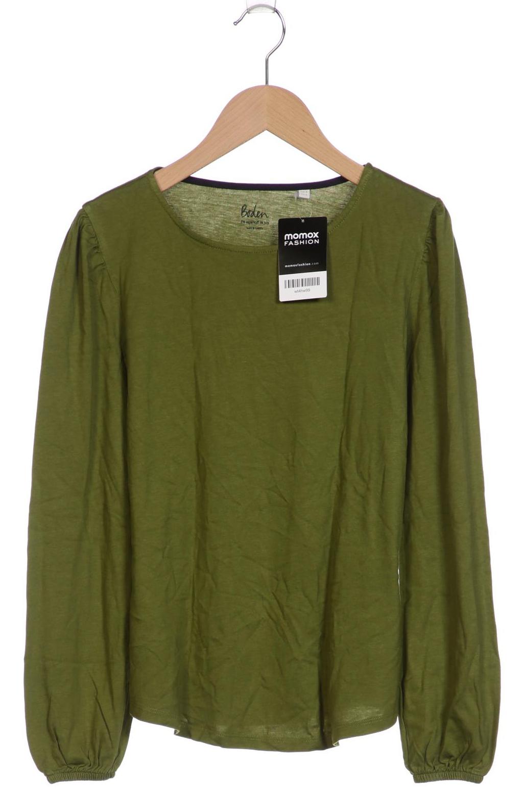 

Boden Damen Langarmshirt, grün, Gr. 34