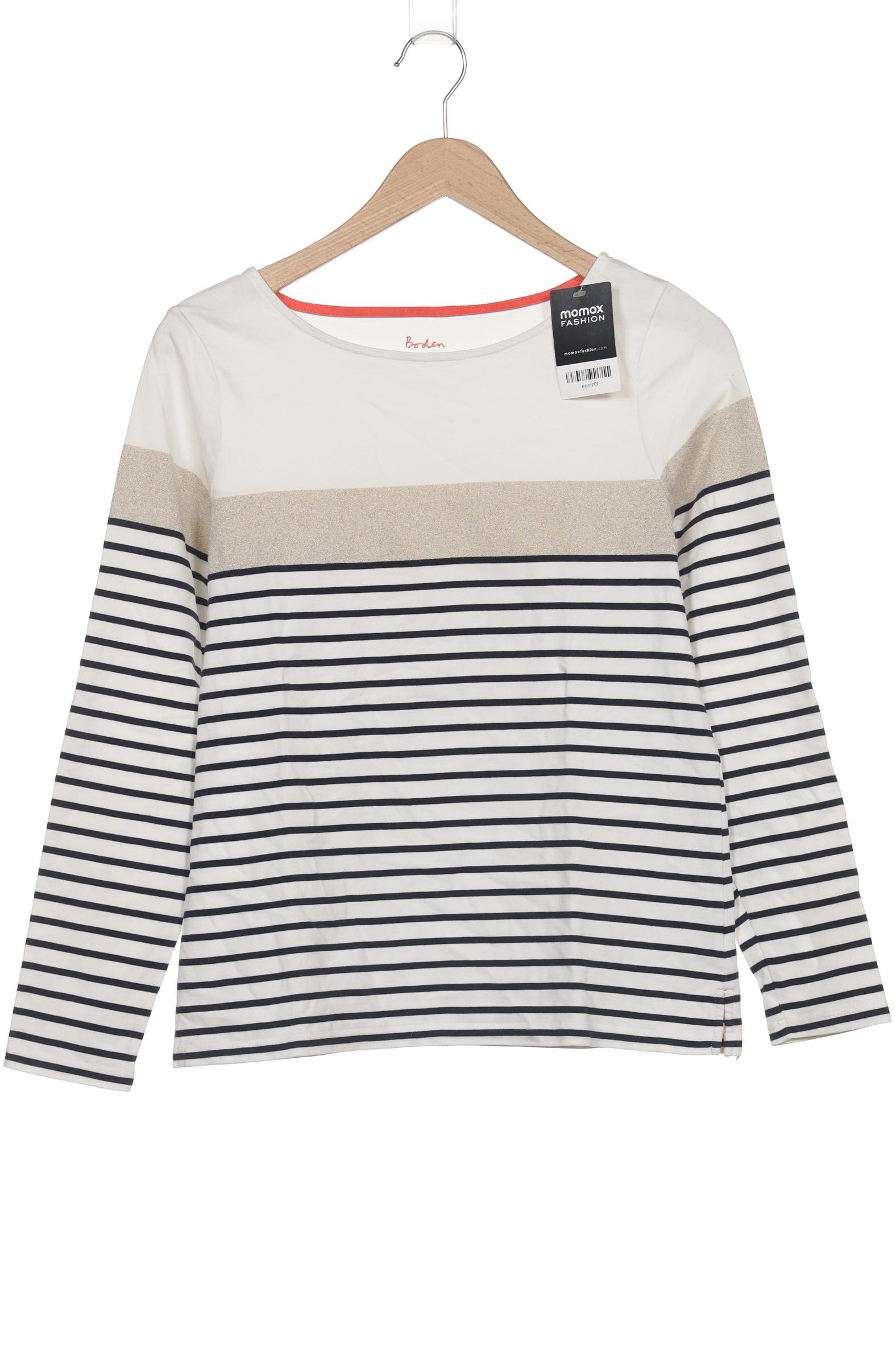 

Boden Damen Langarmshirt, weiß, Gr. 38