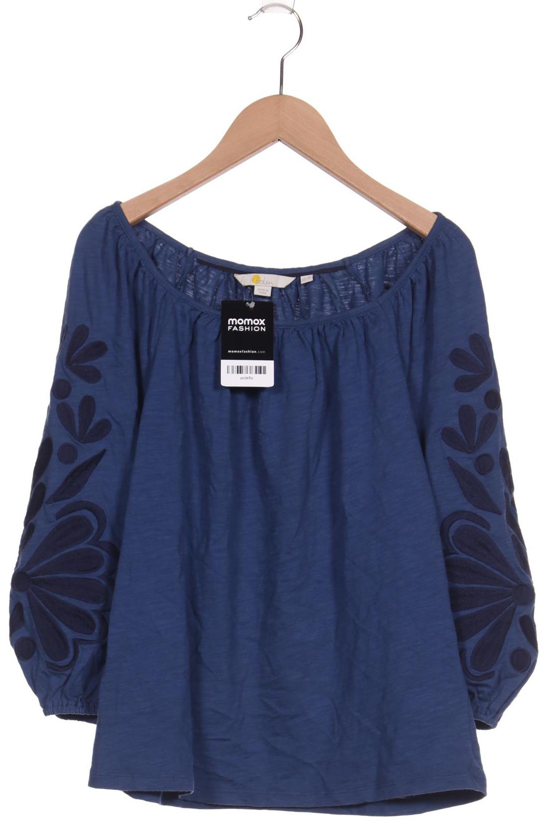 

Boden Damen Langarmshirt, blau