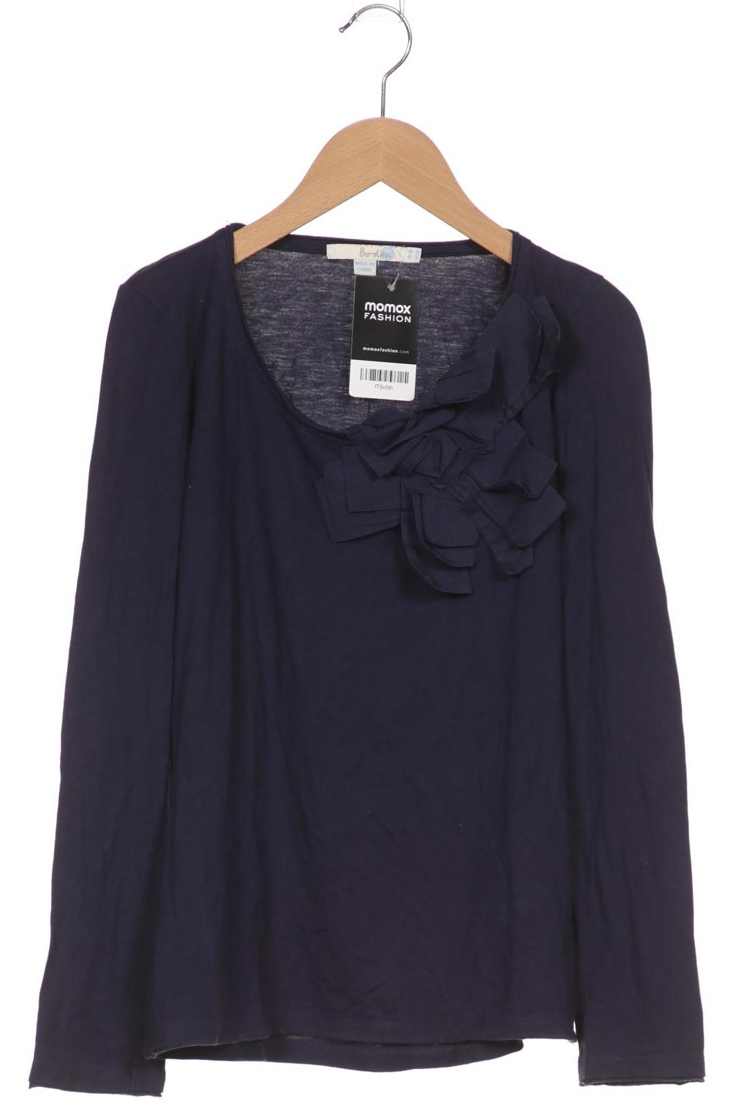 

Boden Damen Langarmshirt, marineblau