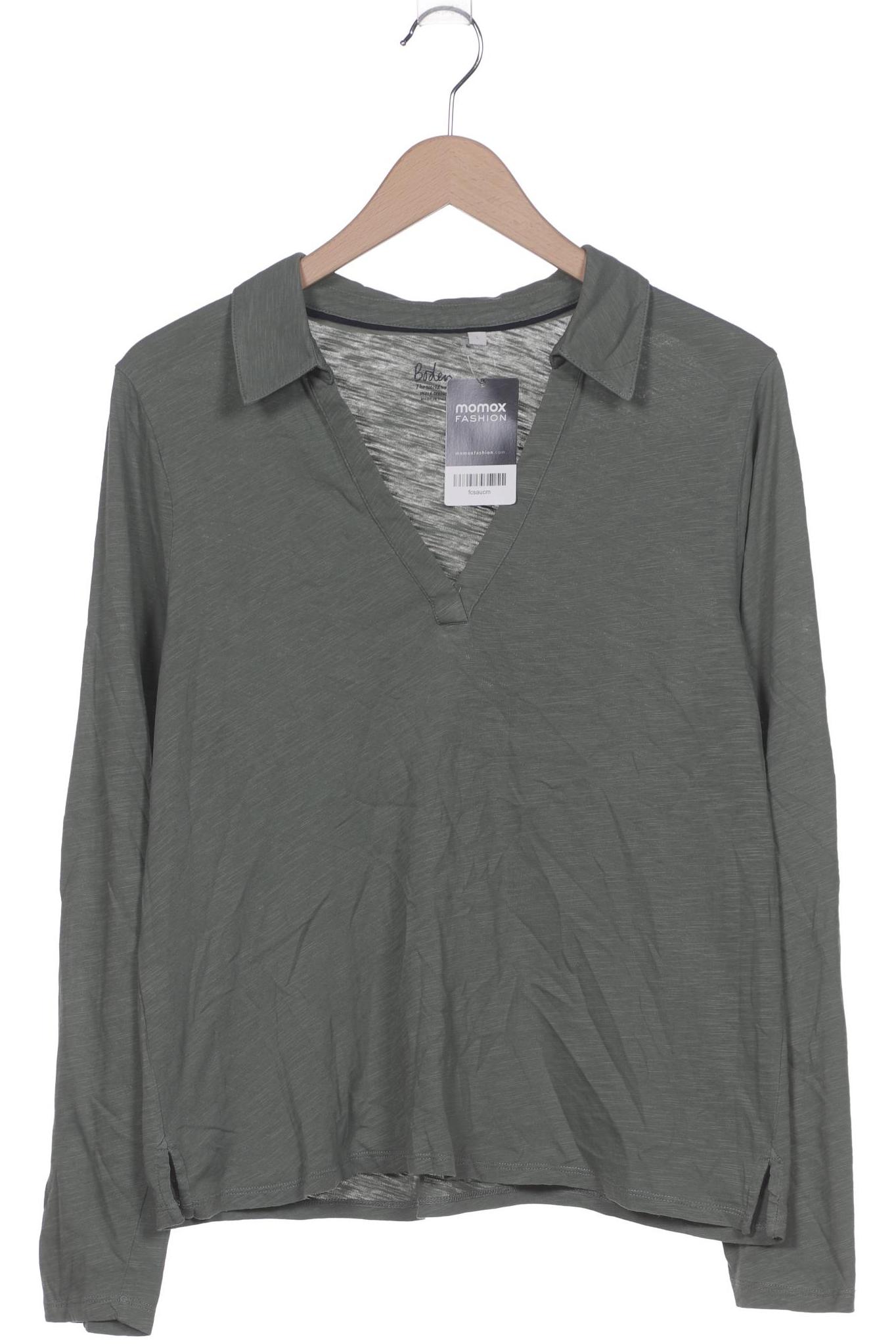 

Boden Damen Langarmshirt, grün, Gr. 42