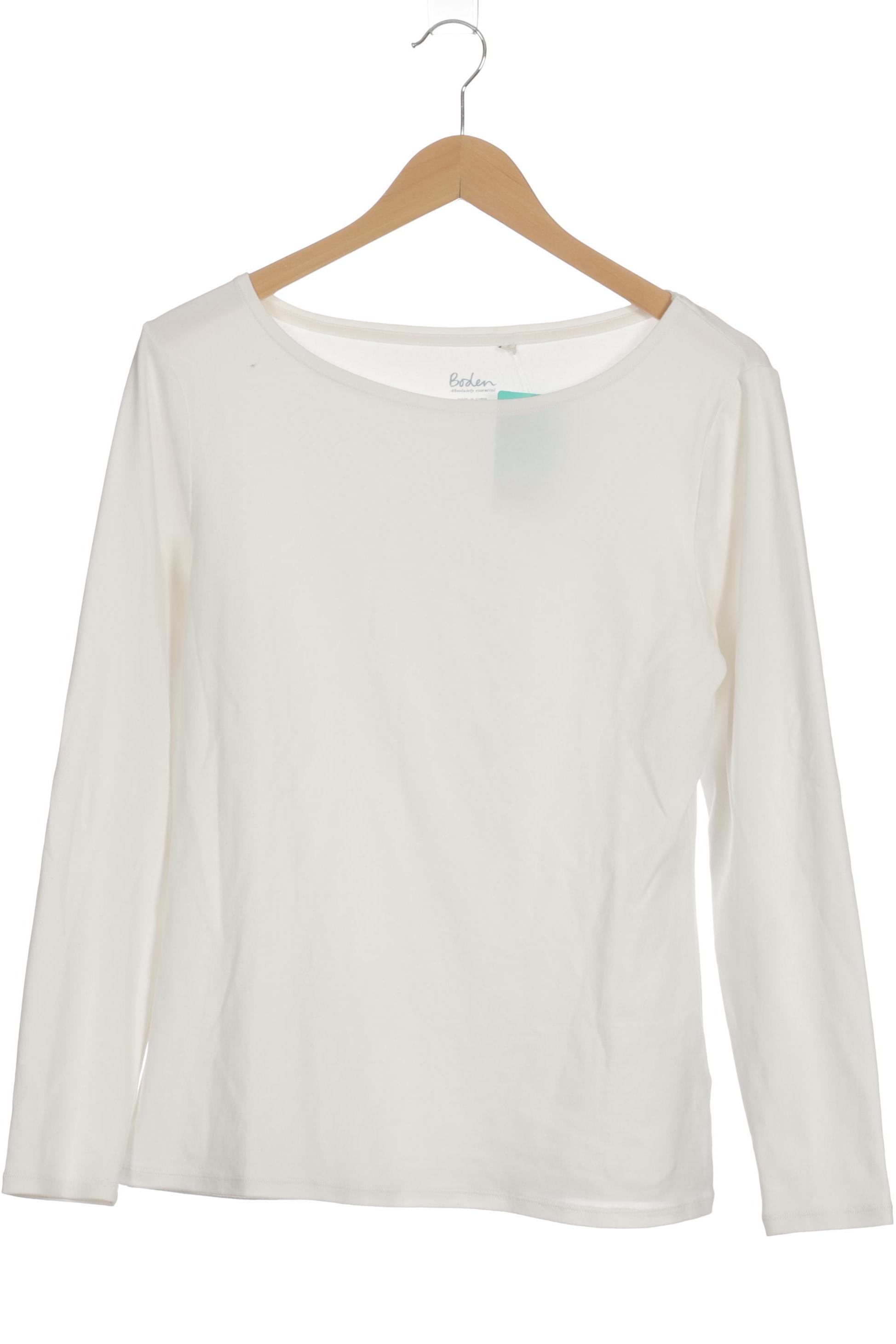 

Boden Damen Langarmshirt, weiß, Gr.
