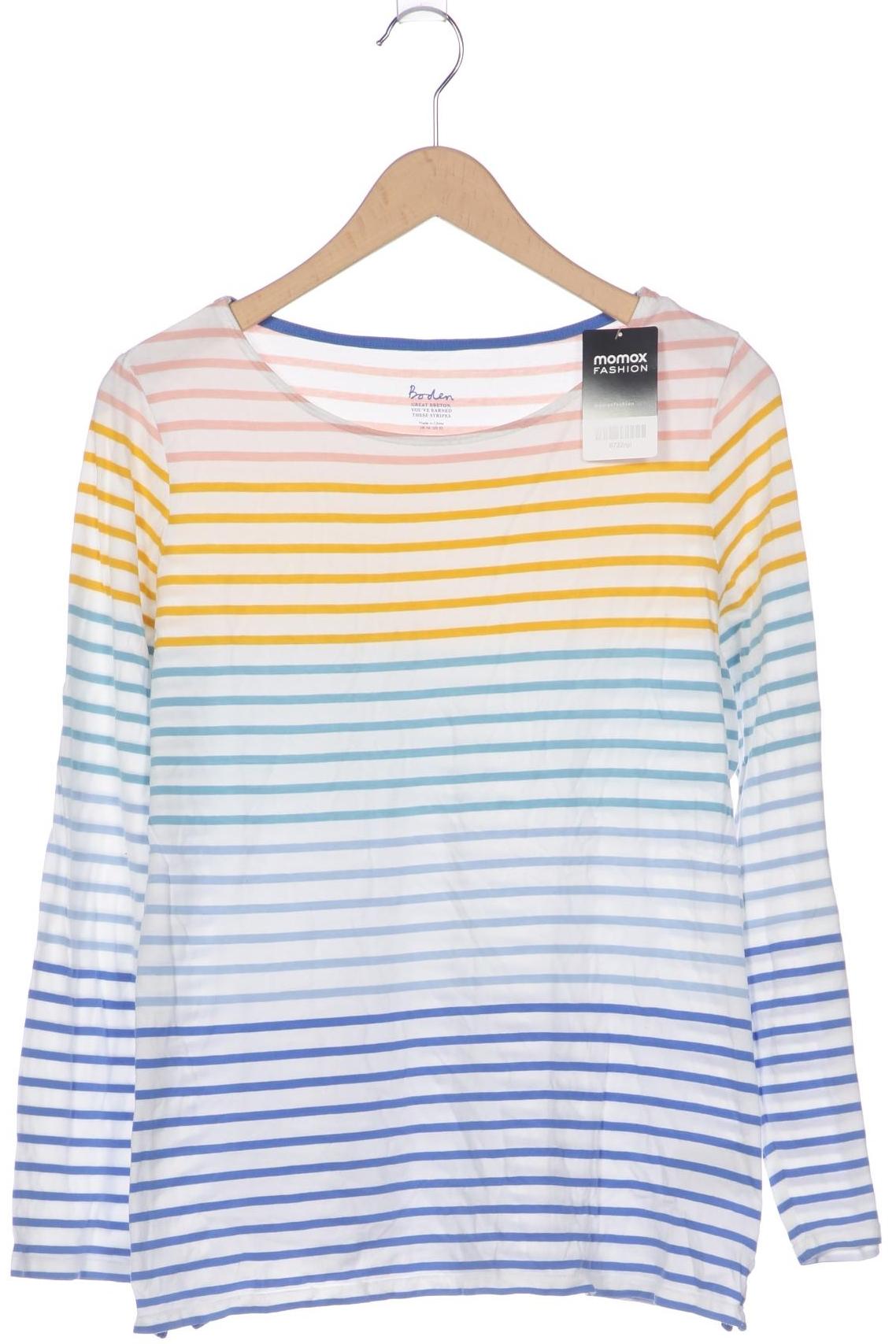 

Boden Damen Langarmshirt, weiß, Gr. 14