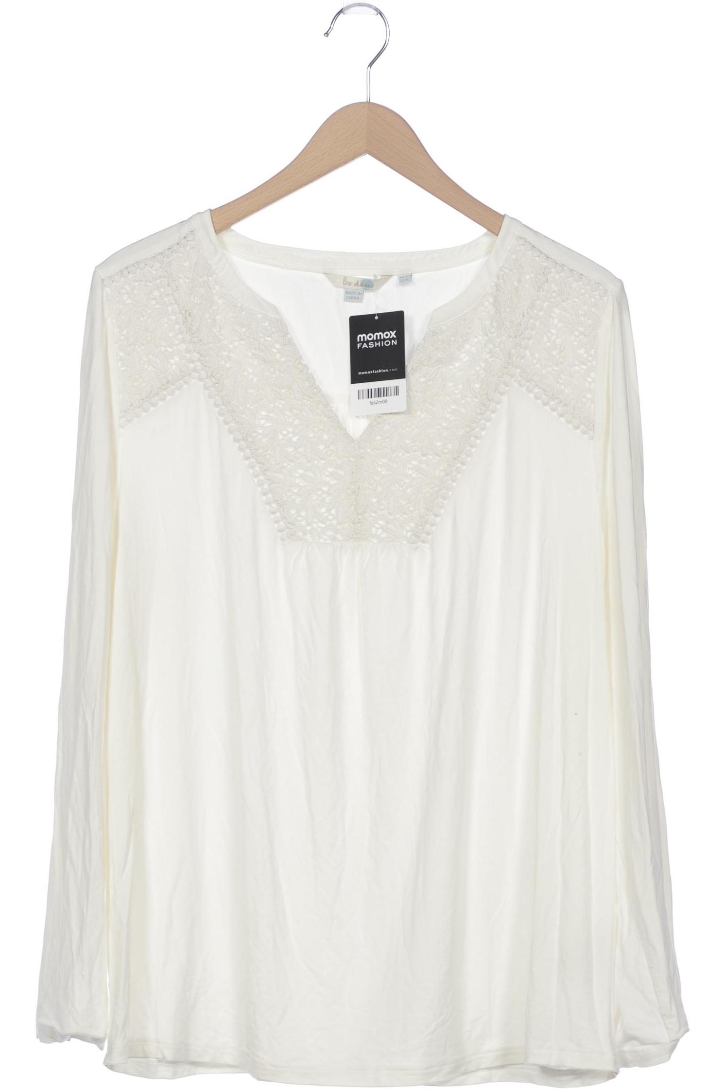 

Boden Damen Langarmshirt, weiß, Gr. 46