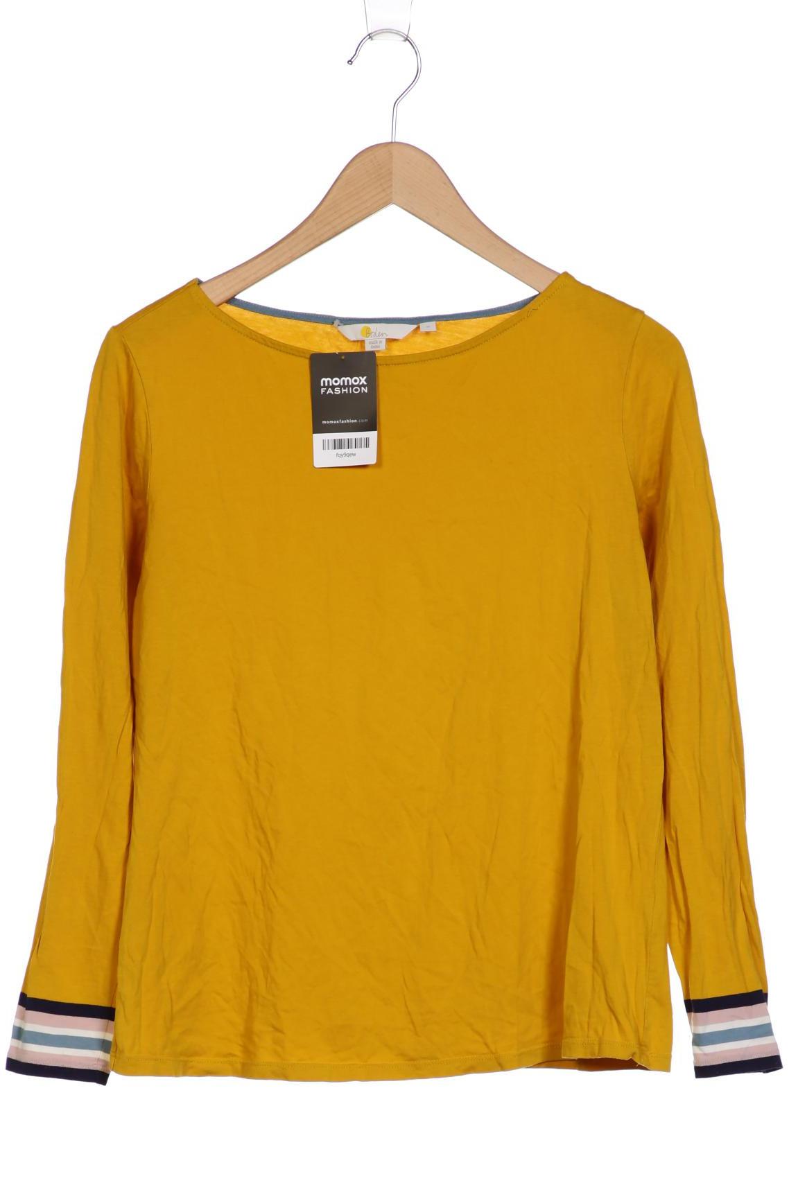 

Boden Damen Langarmshirt, gelb, Gr. 38