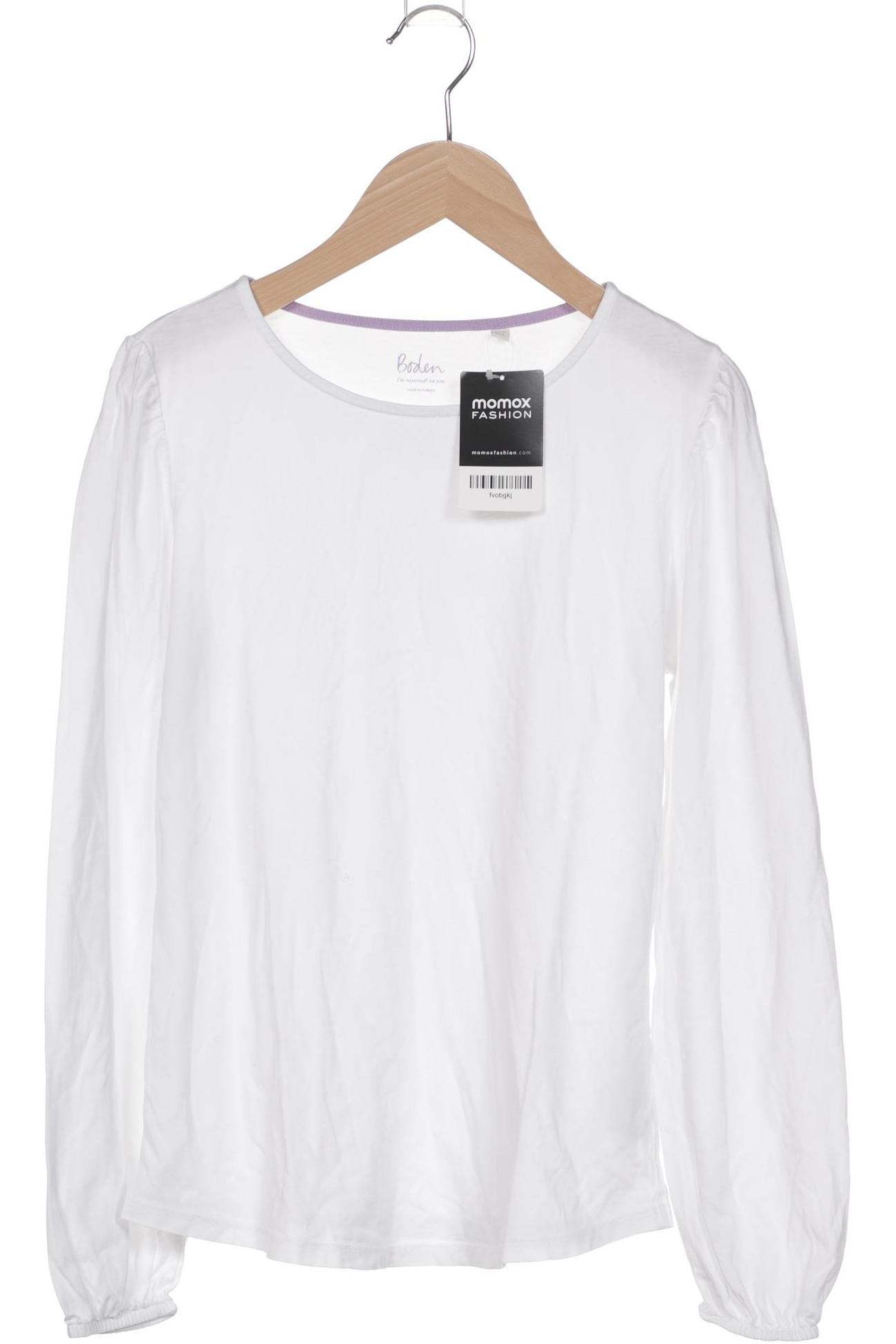 

Boden Damen Langarmshirt, weiß, Gr. 36