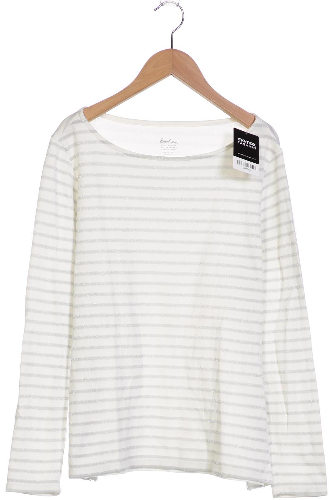 

Boden Damen Langarmshirt, weiß