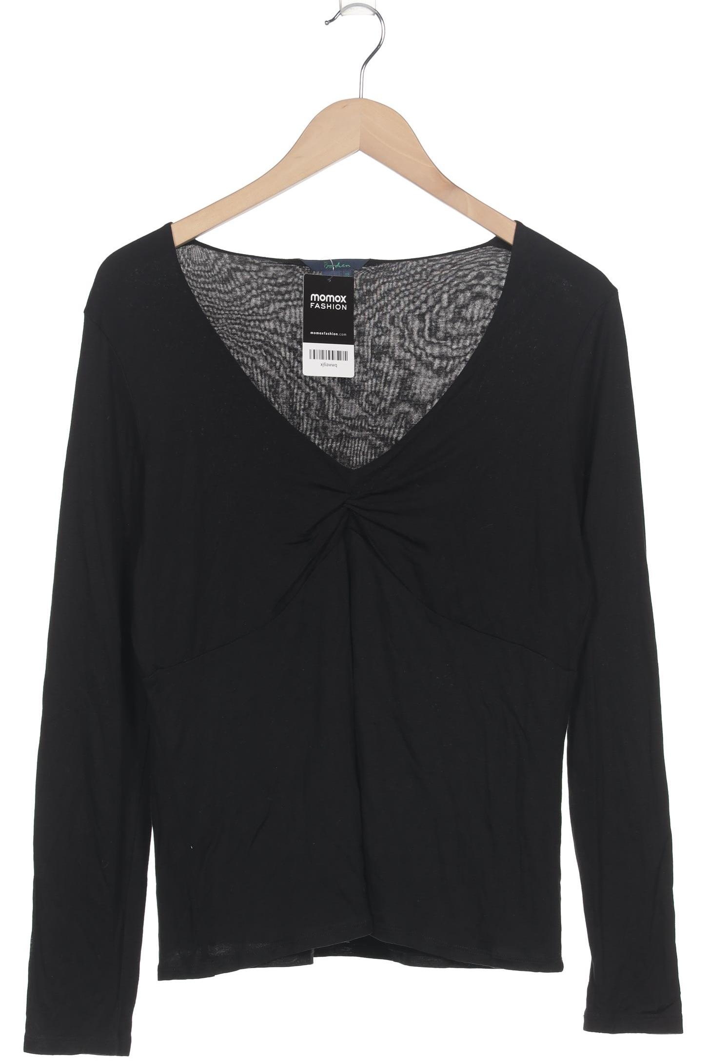 

Boden Damen Langarmshirt, schwarz, Gr. 18