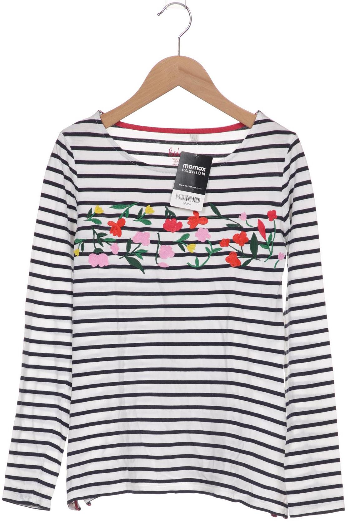 

Boden Damen Langarmshirt, weiß