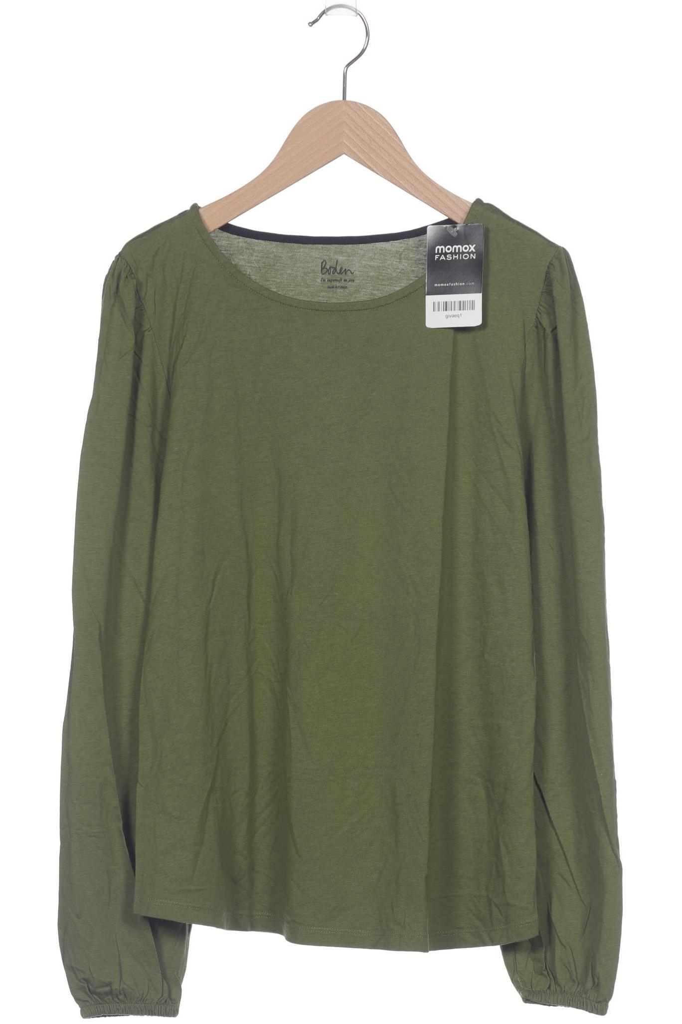 

Boden Damen Langarmshirt, grün, Gr. 38