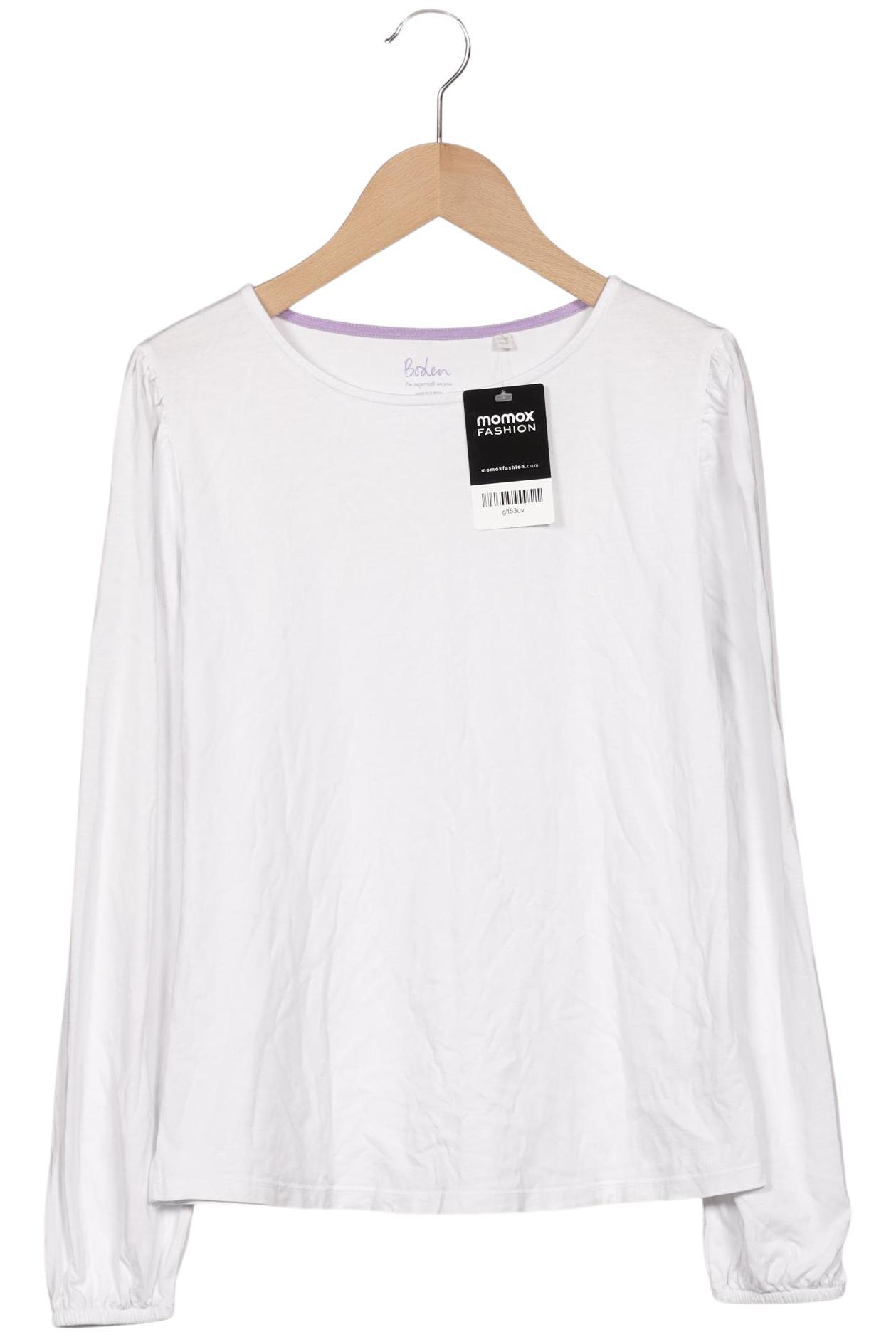 

Boden Damen Langarmshirt, weiß, Gr. 36