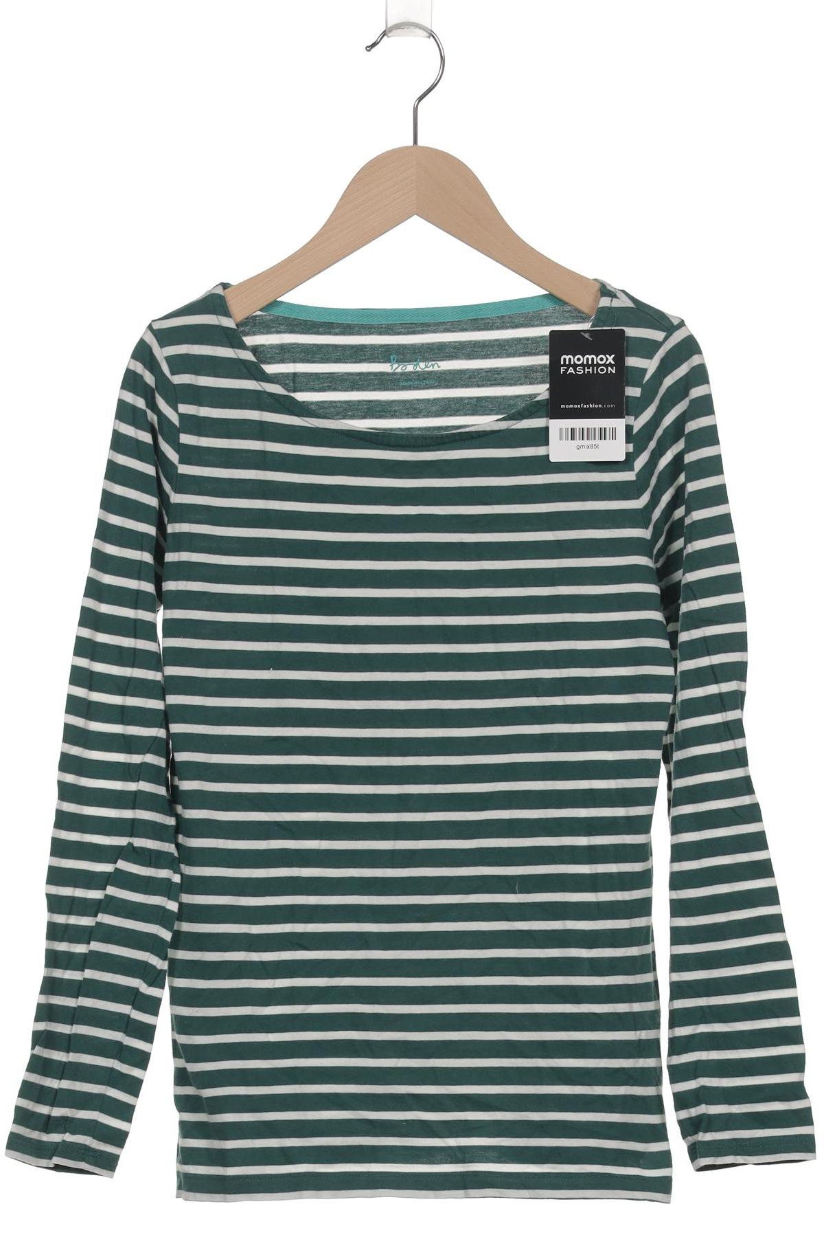 

Boden Damen Langarmshirt, grün, Gr. 34
