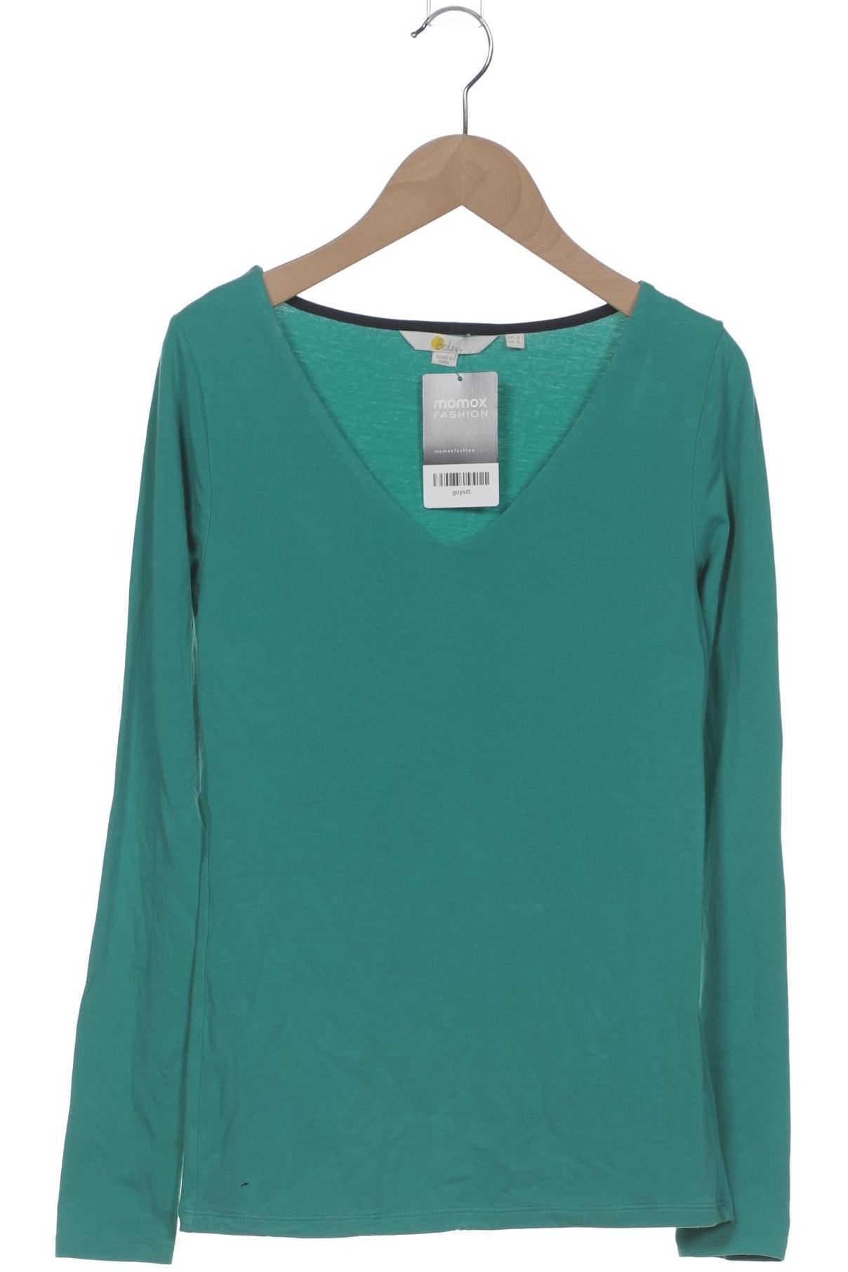 

Boden Damen Langarmshirt, türkis, Gr. 34