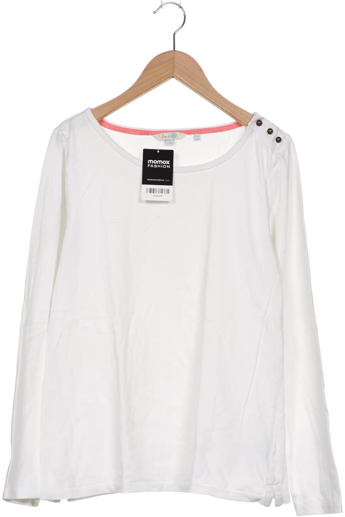 

Boden Damen Langarmshirt, weiß