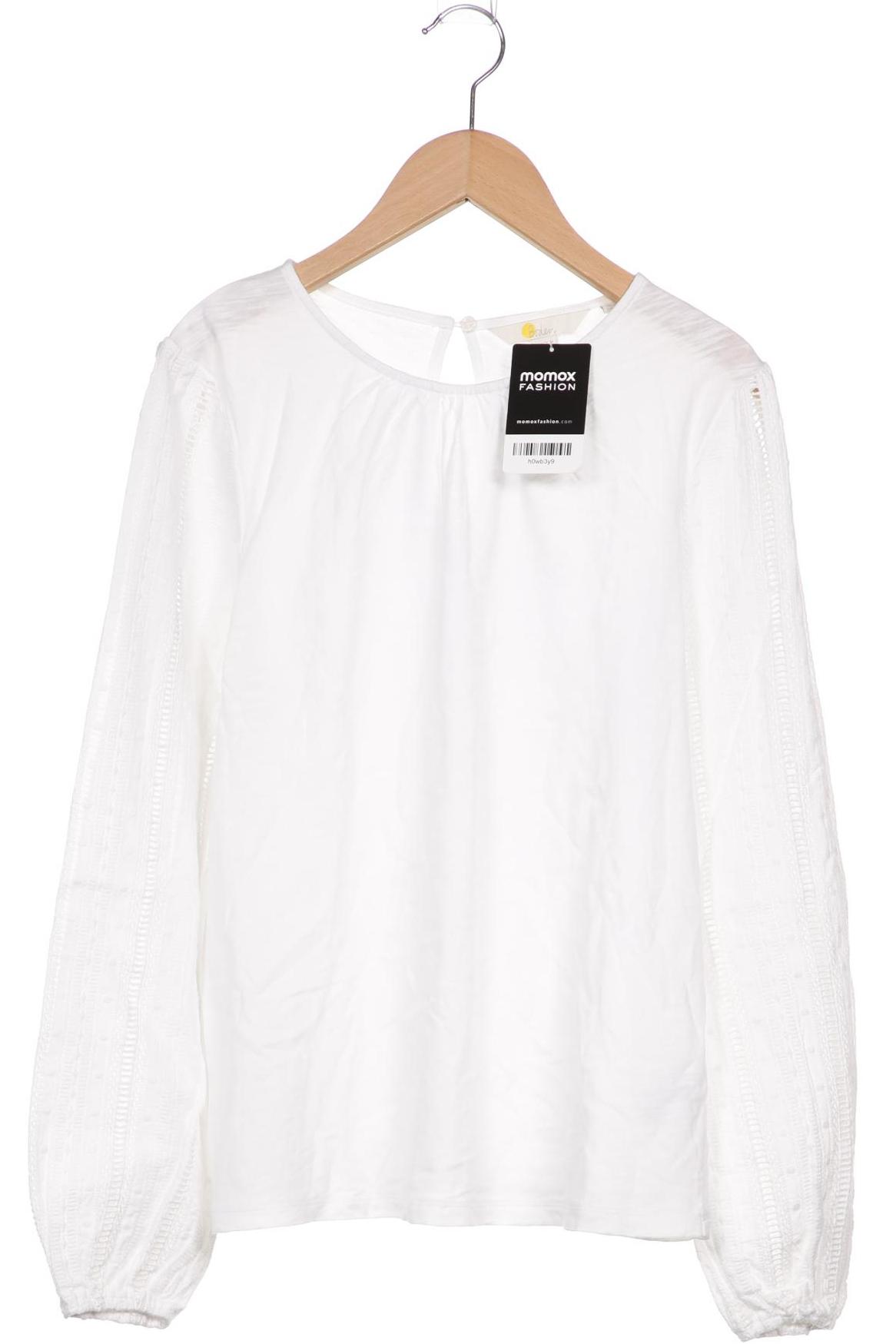 

Boden Damen Langarmshirt, weiß