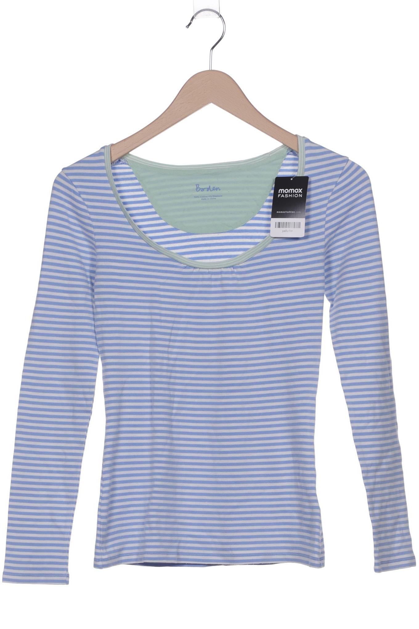 

Boden Damen Langarmshirt, hellblau, Gr. 8