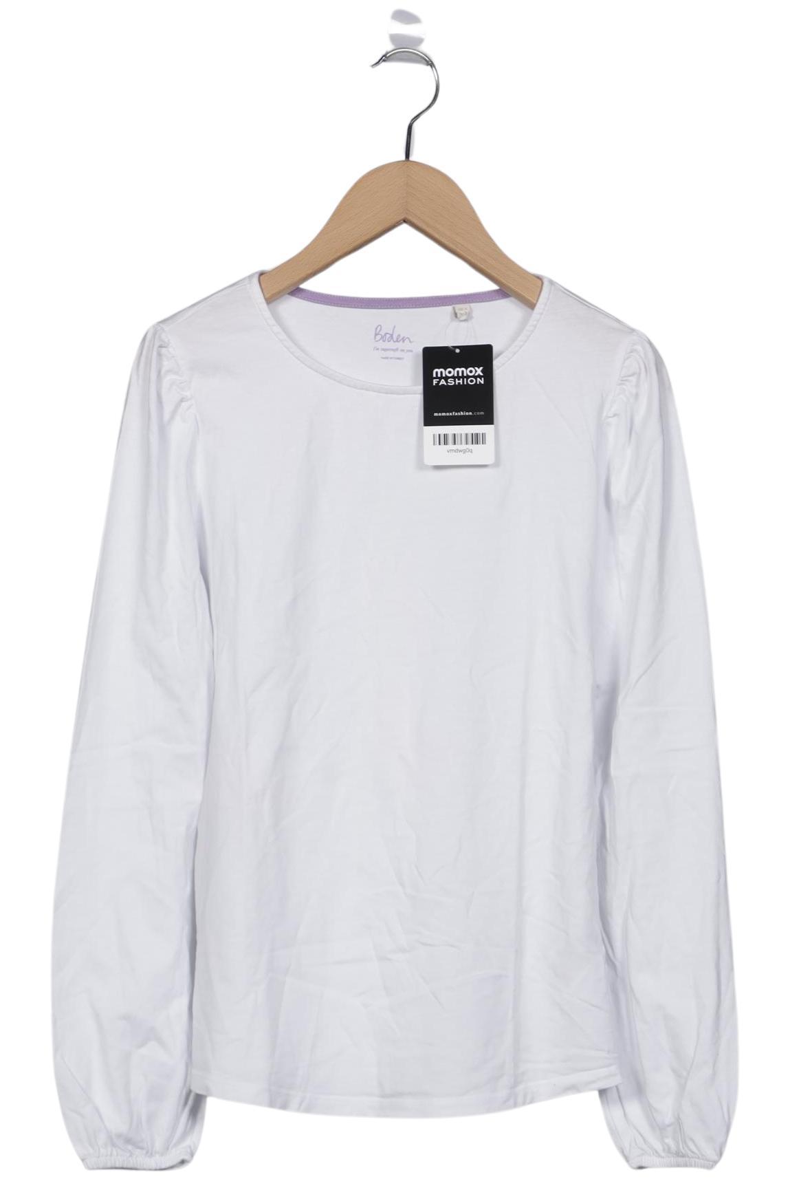 

Boden Damen Langarmshirt, weiß, Gr. 32