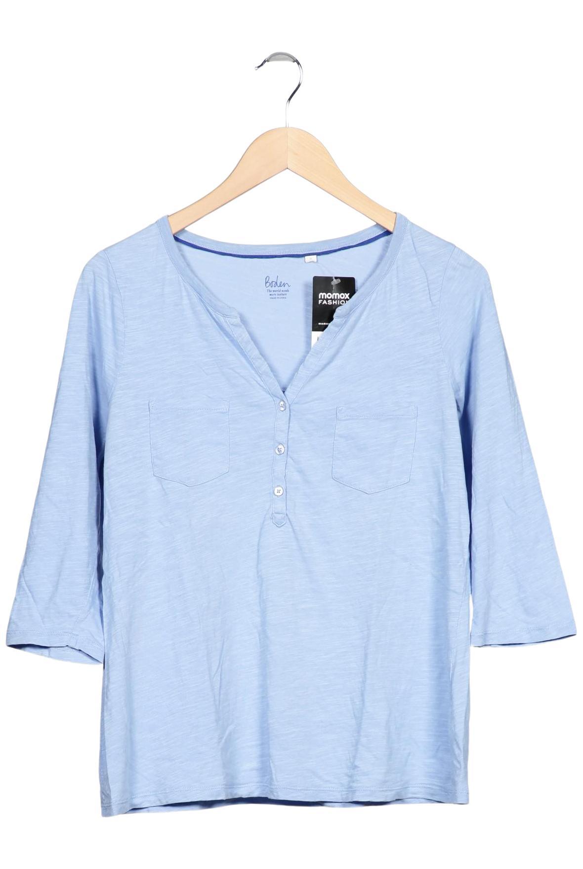

Boden Damen Langarmshirt, hellblau, Gr. 38