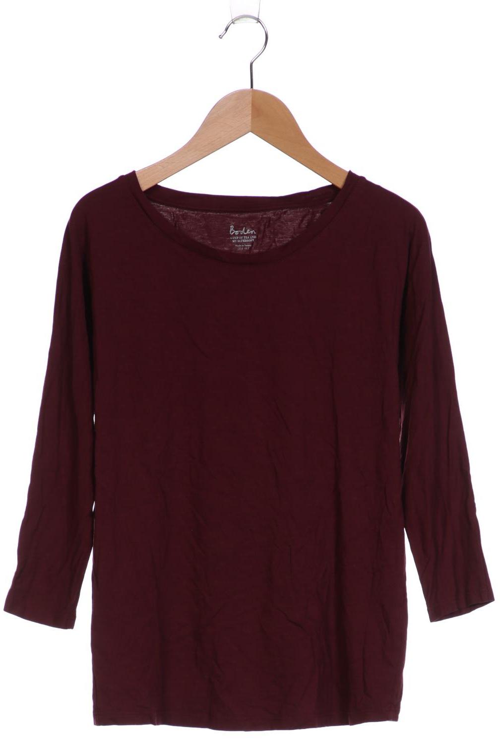 

Boden Damen Langarmshirt, bordeaux, Gr. 6