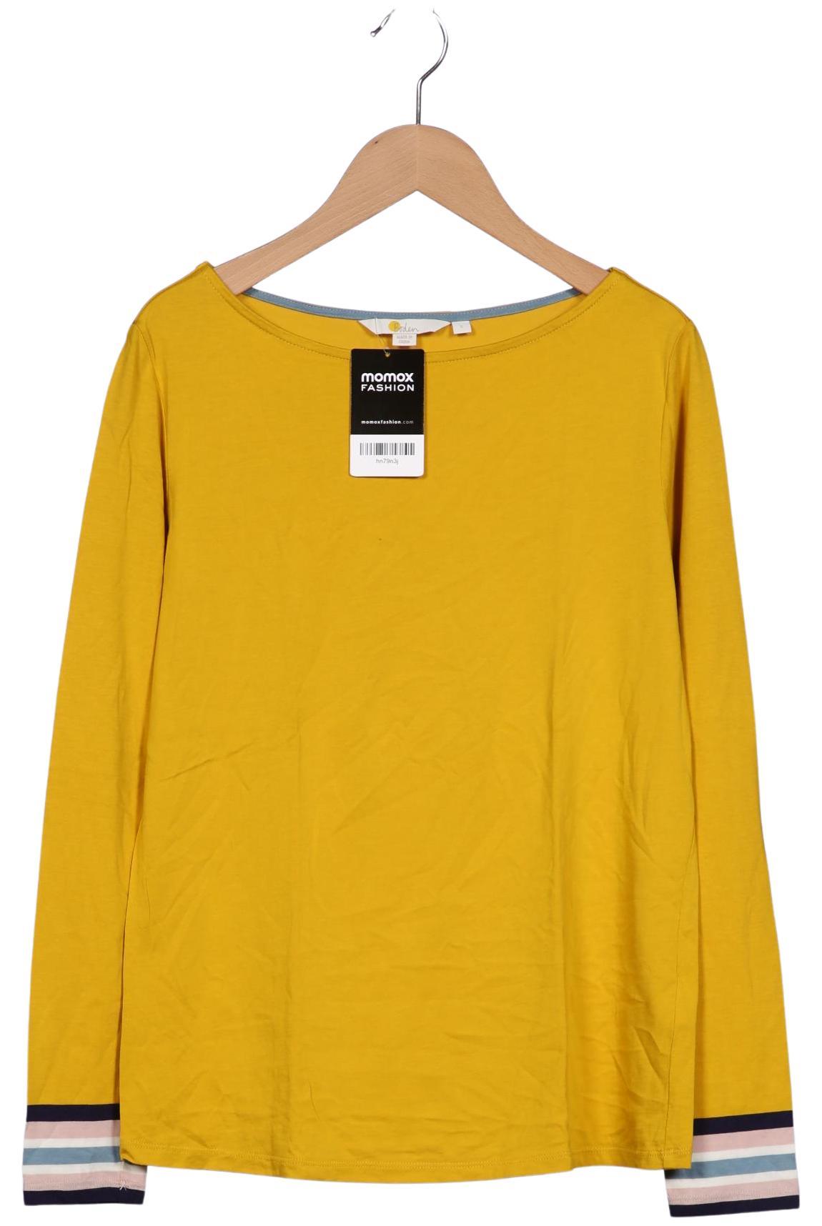 

Boden Damen Langarmshirt, gelb, Gr. 36