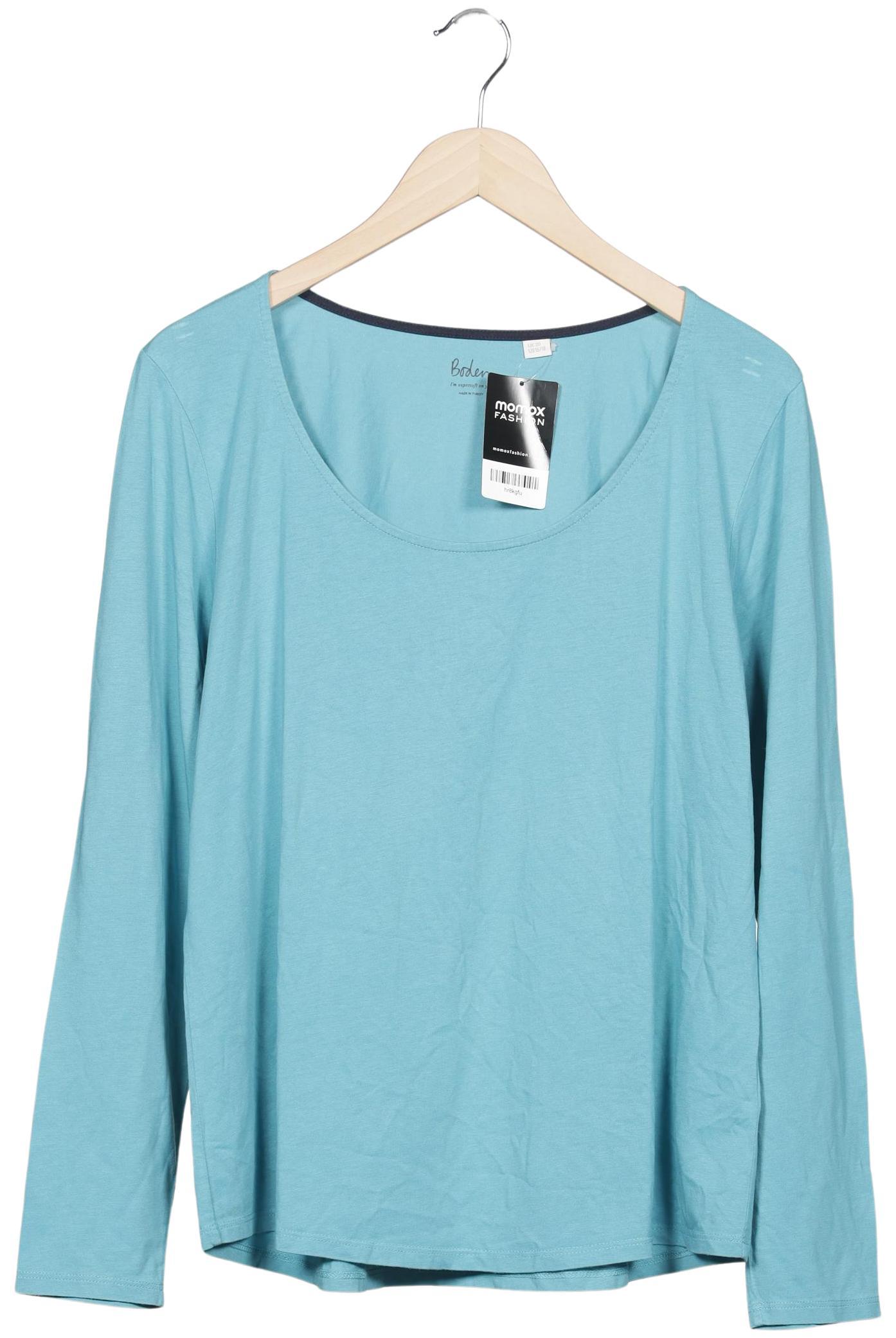 

Boden Damen Langarmshirt, hellblau, Gr. 46