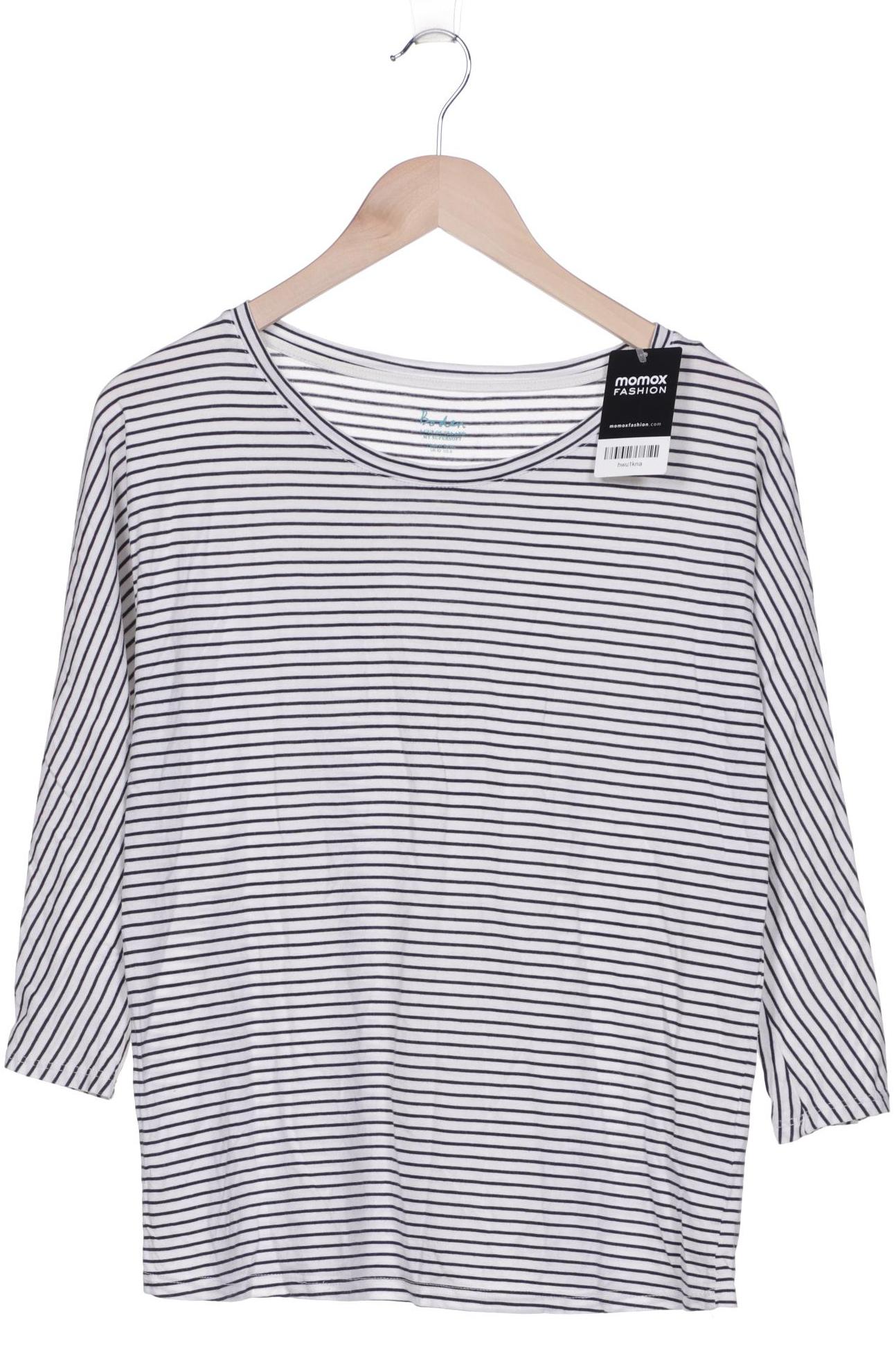 

Boden Damen Langarmshirt, weiß