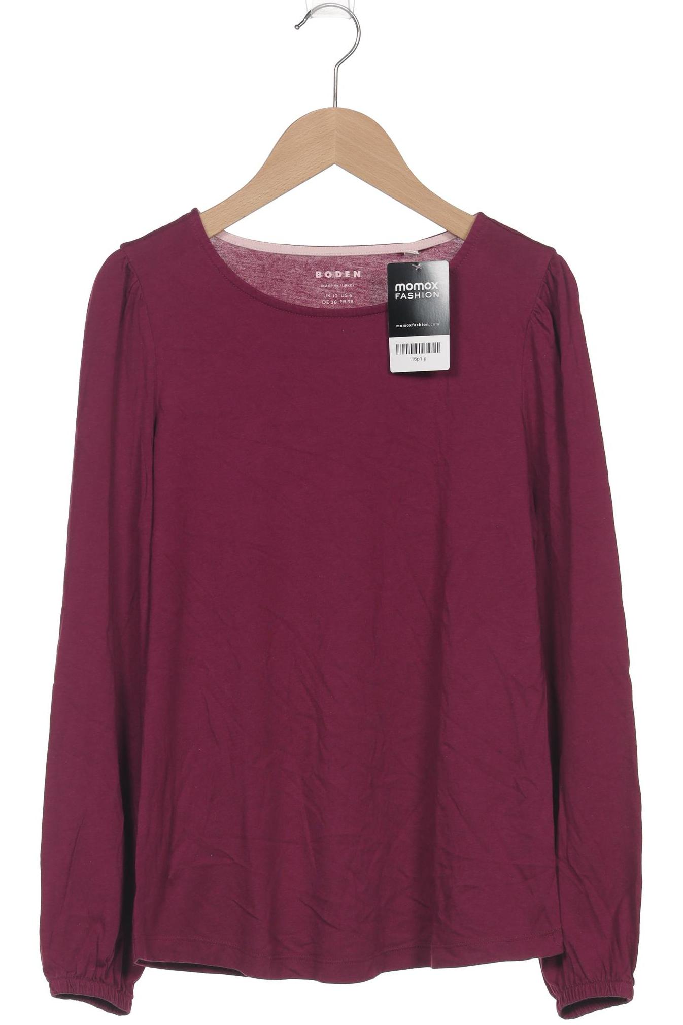 

Boden Damen Langarmshirt, bordeaux, Gr. 36
