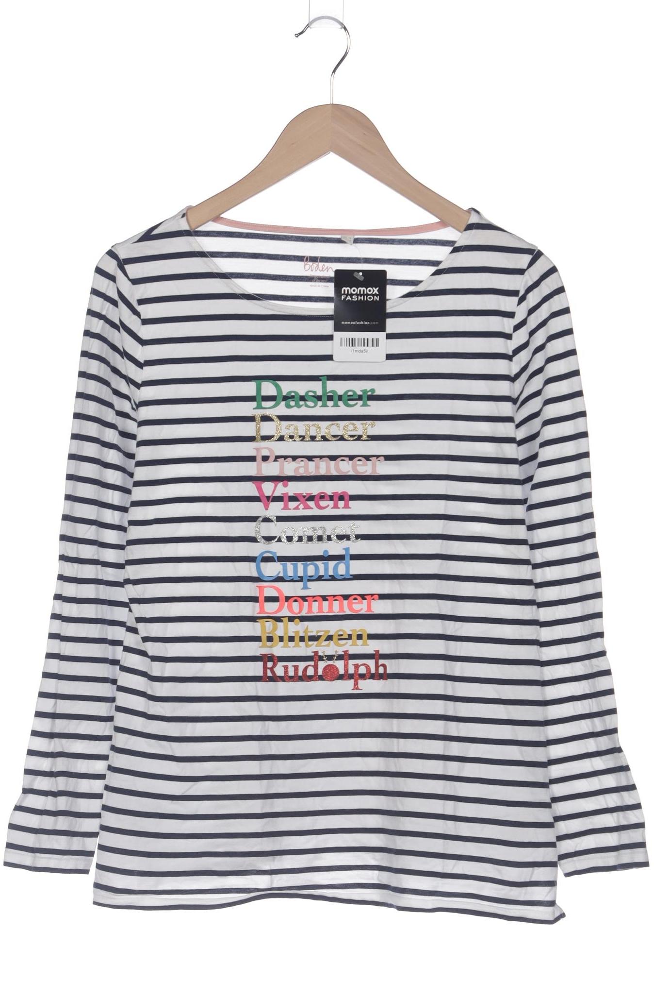 

Boden Damen Langarmshirt, weiß, Gr. 42