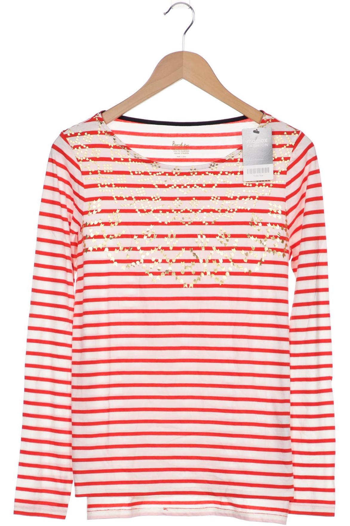 

Boden Damen Langarmshirt, weiß
