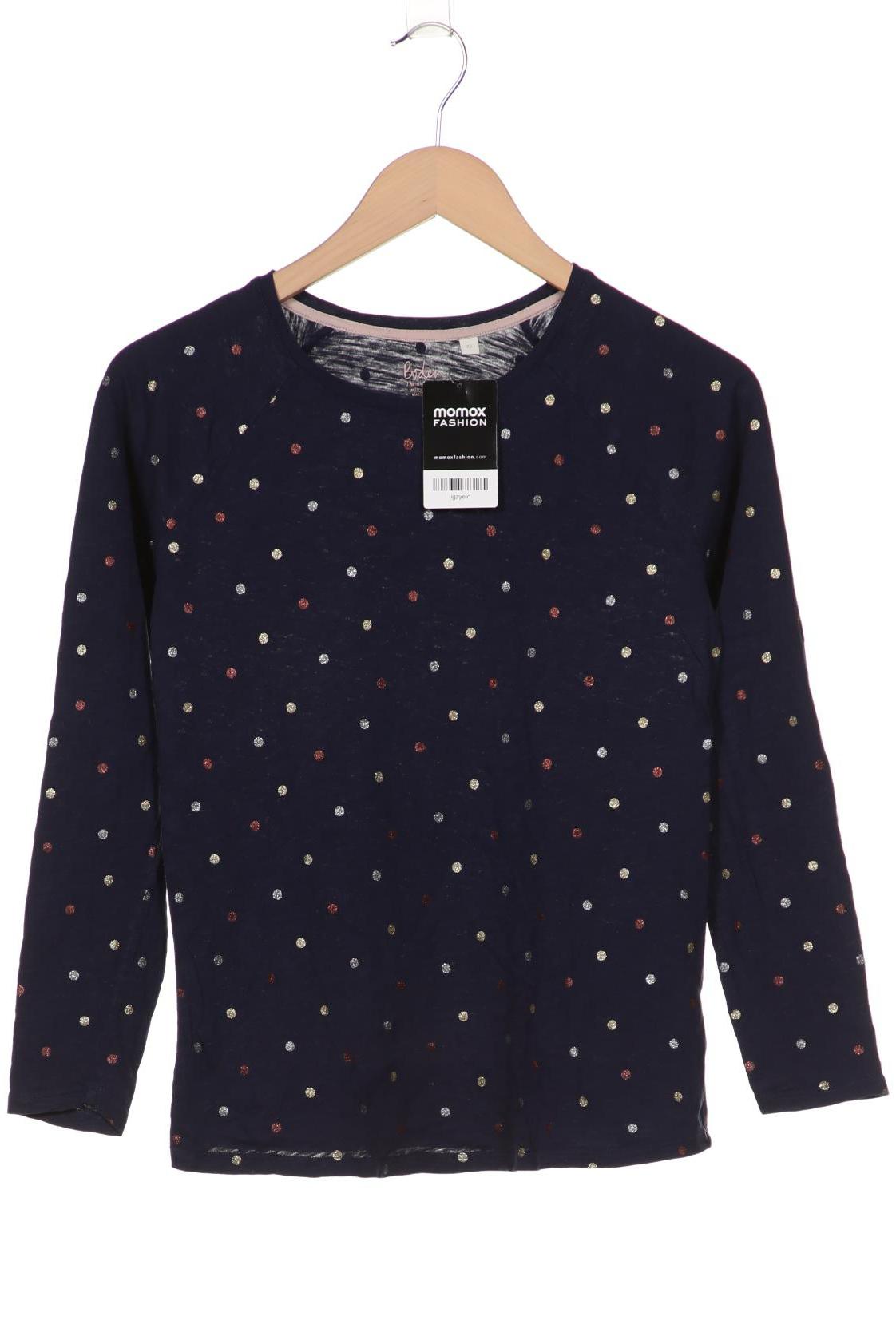 

Boden Damen Langarmshirt, marineblau