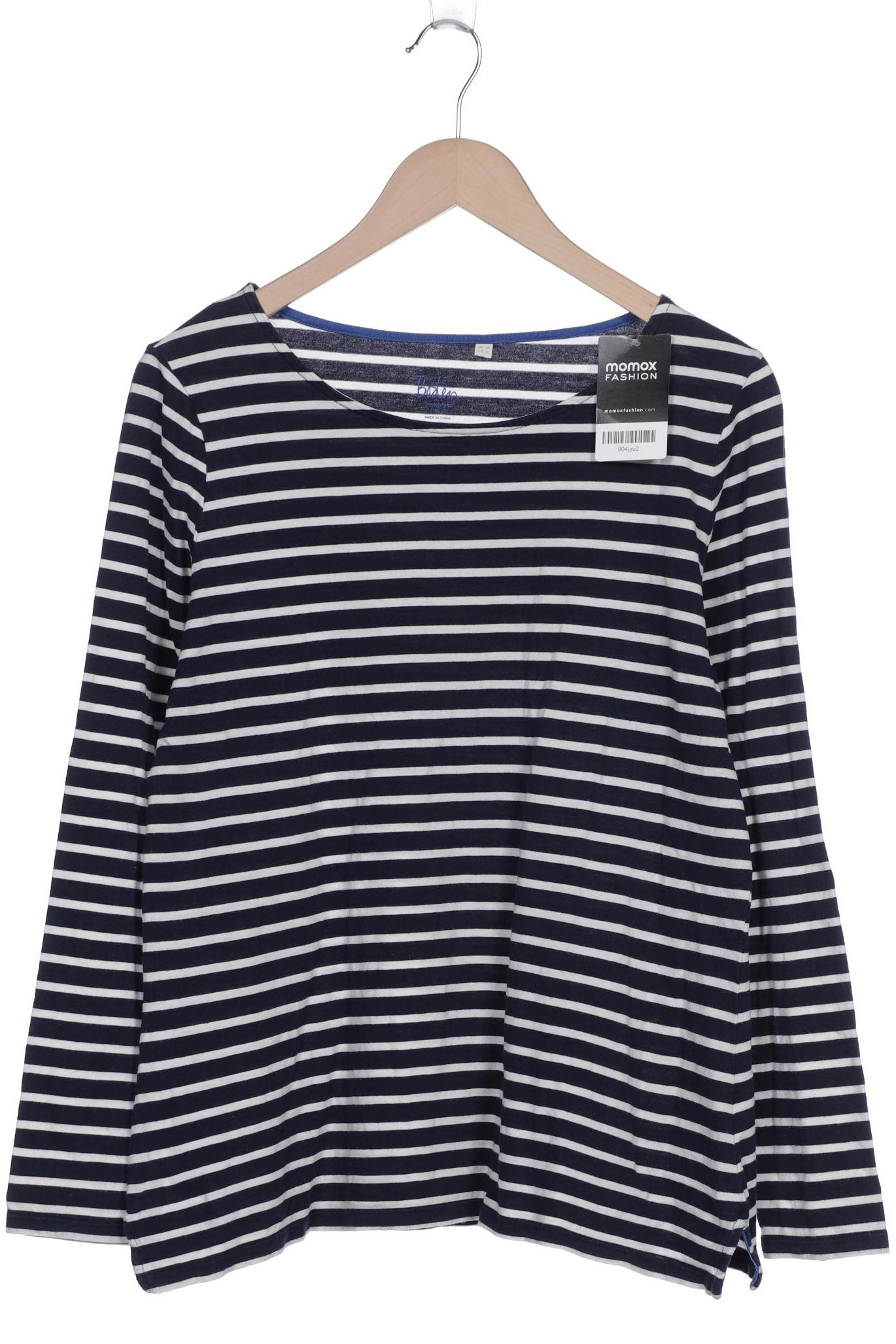 

Boden Damen Langarmshirt, marineblau