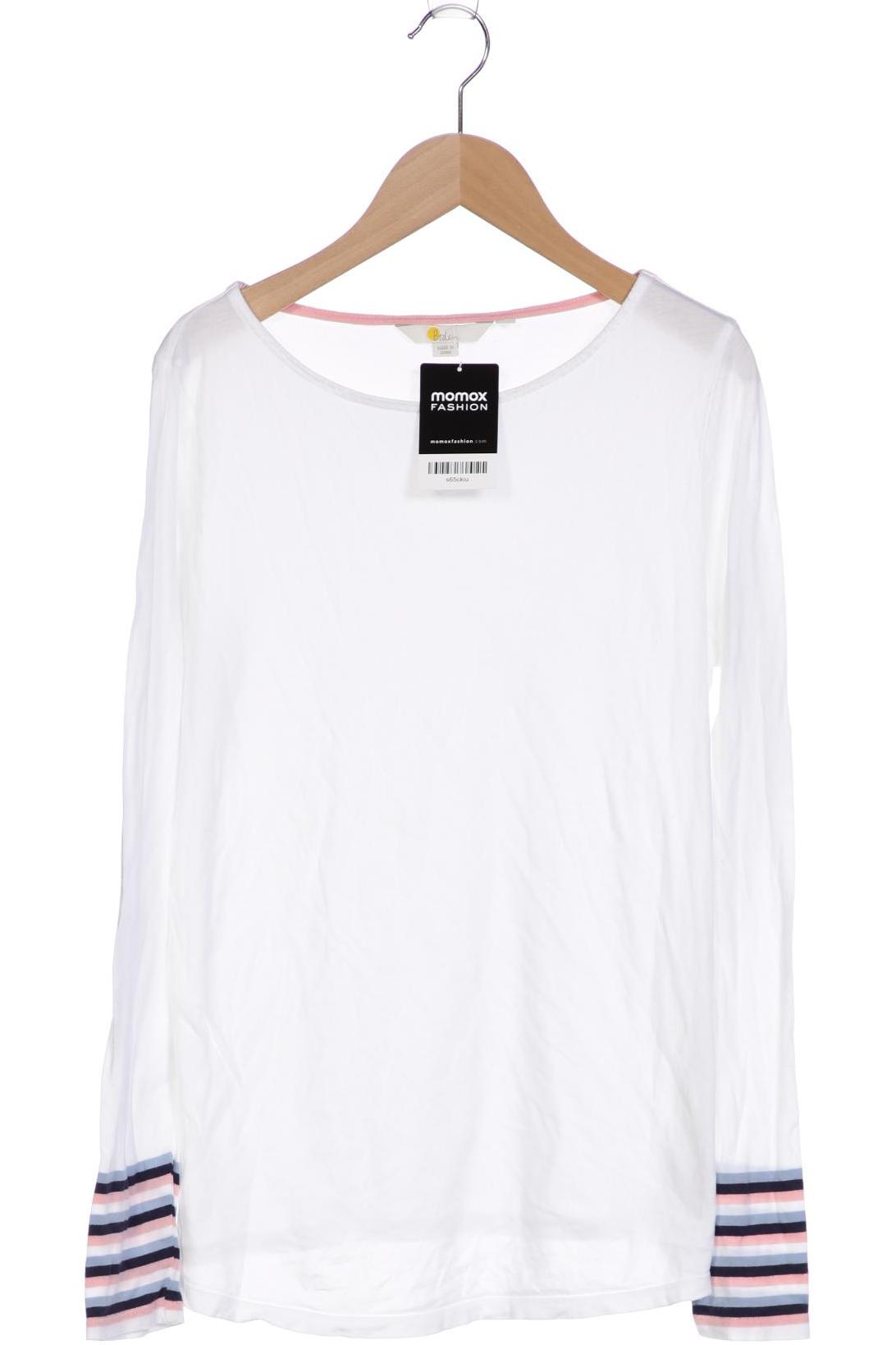 

Boden Damen Langarmshirt, weiß