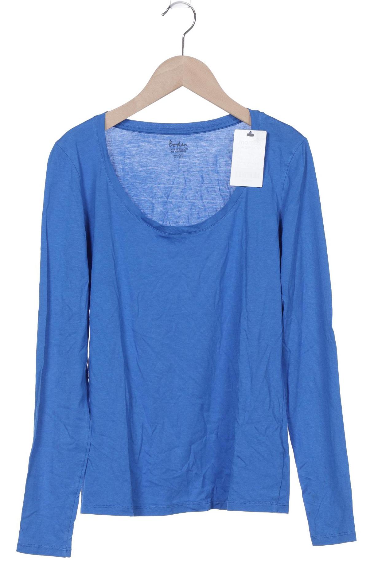 

Boden Damen Langarmshirt, blau, Gr. 12