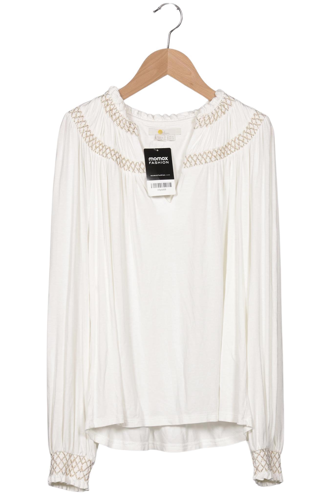 

Boden Damen Langarmshirt, weiß, Gr. 38