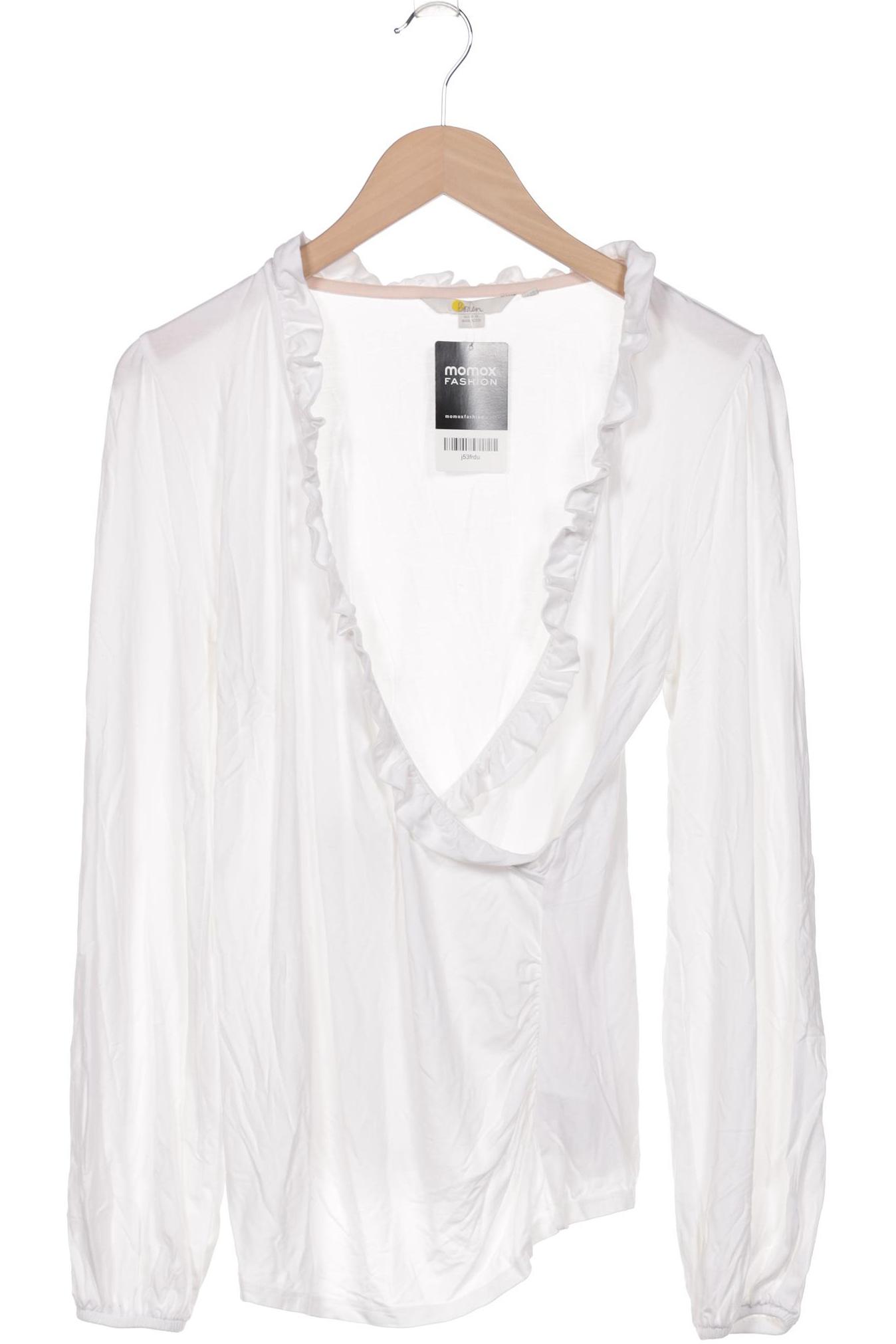

Boden Damen Langarmshirt, weiß, Gr. 40