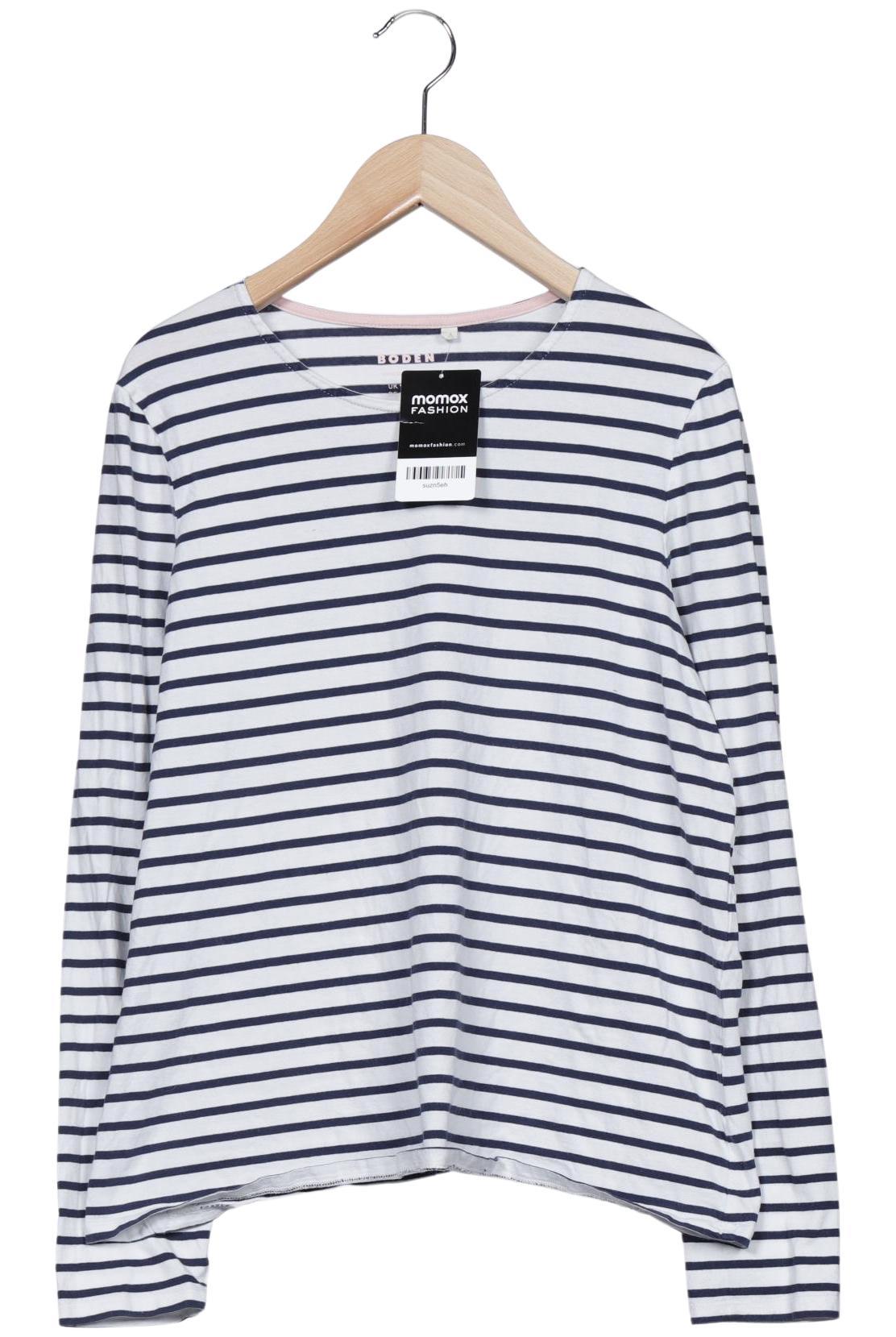 

Boden Damen Langarmshirt, weiß, Gr. 40