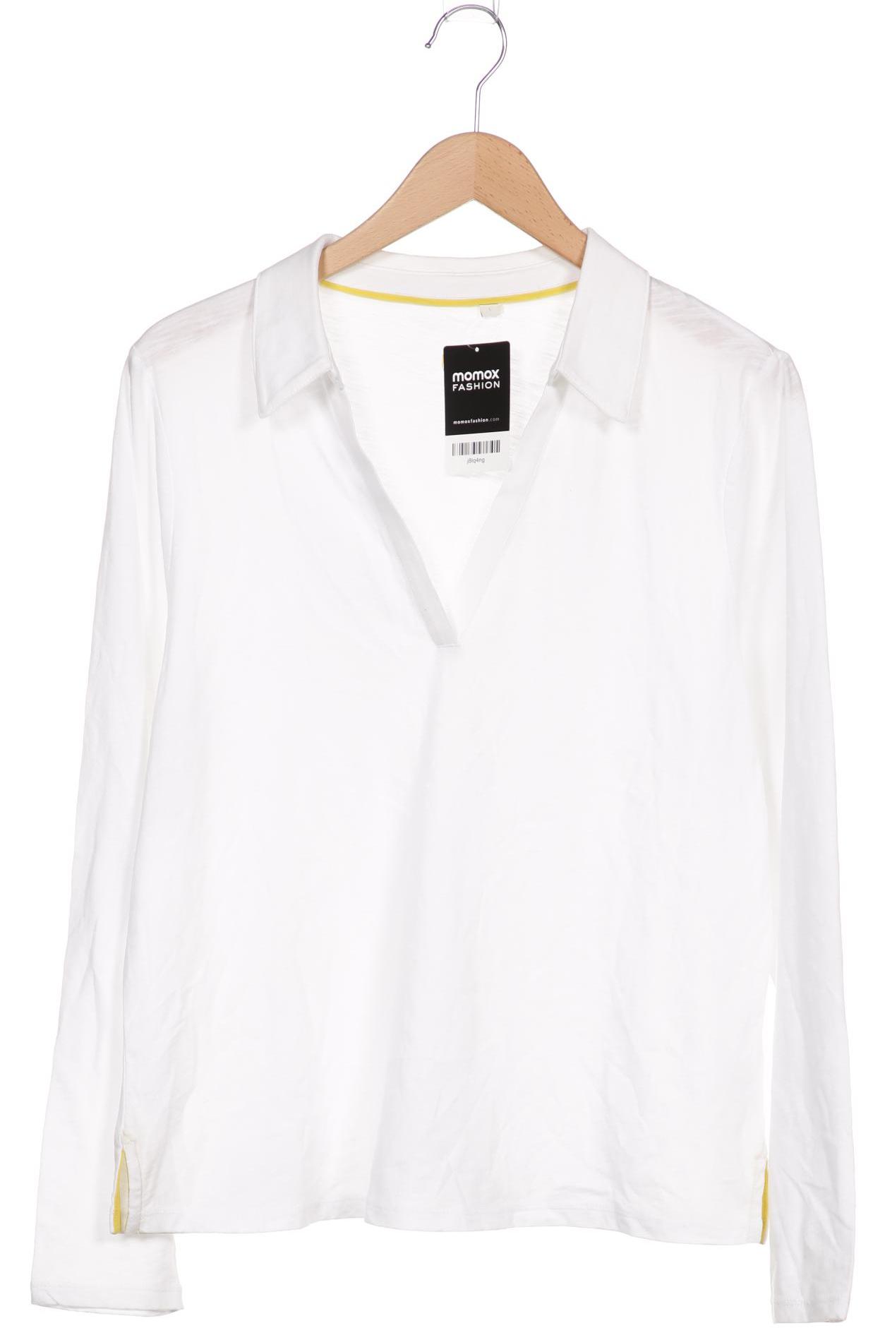 

Boden Damen Langarmshirt, weiß