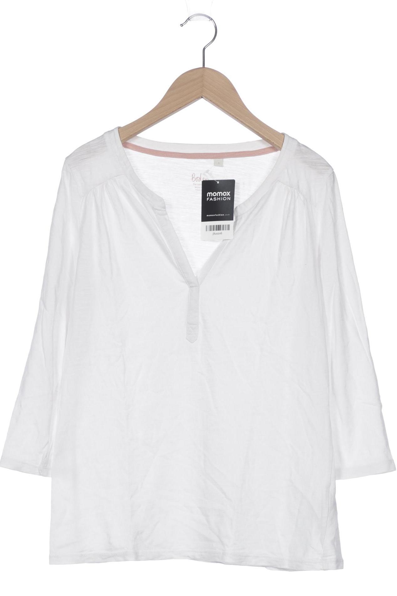 

Boden Damen Langarmshirt, weiß, Gr. 36
