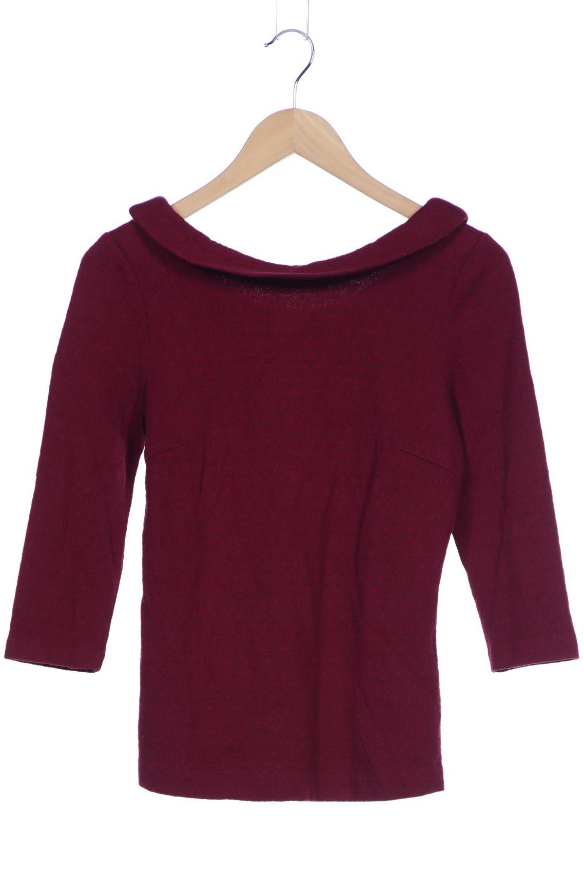 

Boden Damen Langarmshirt, bordeaux, Gr. 34