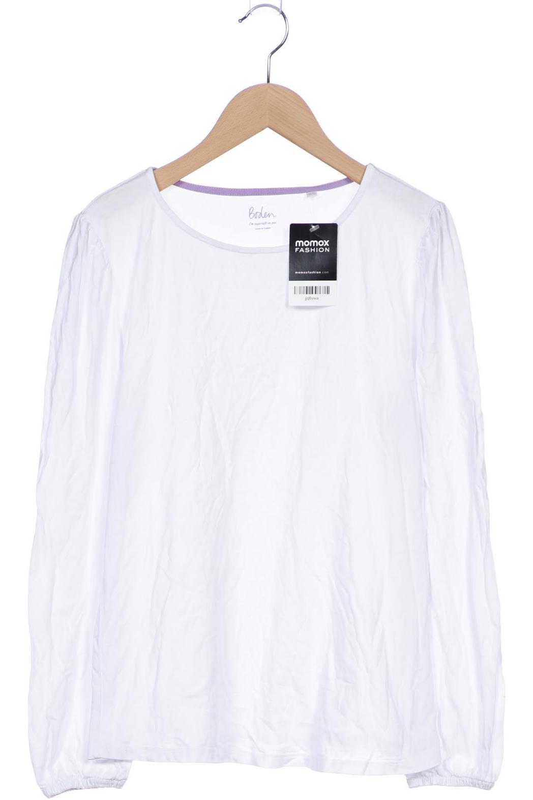 

Boden Damen Langarmshirt, weiß, Gr. 40