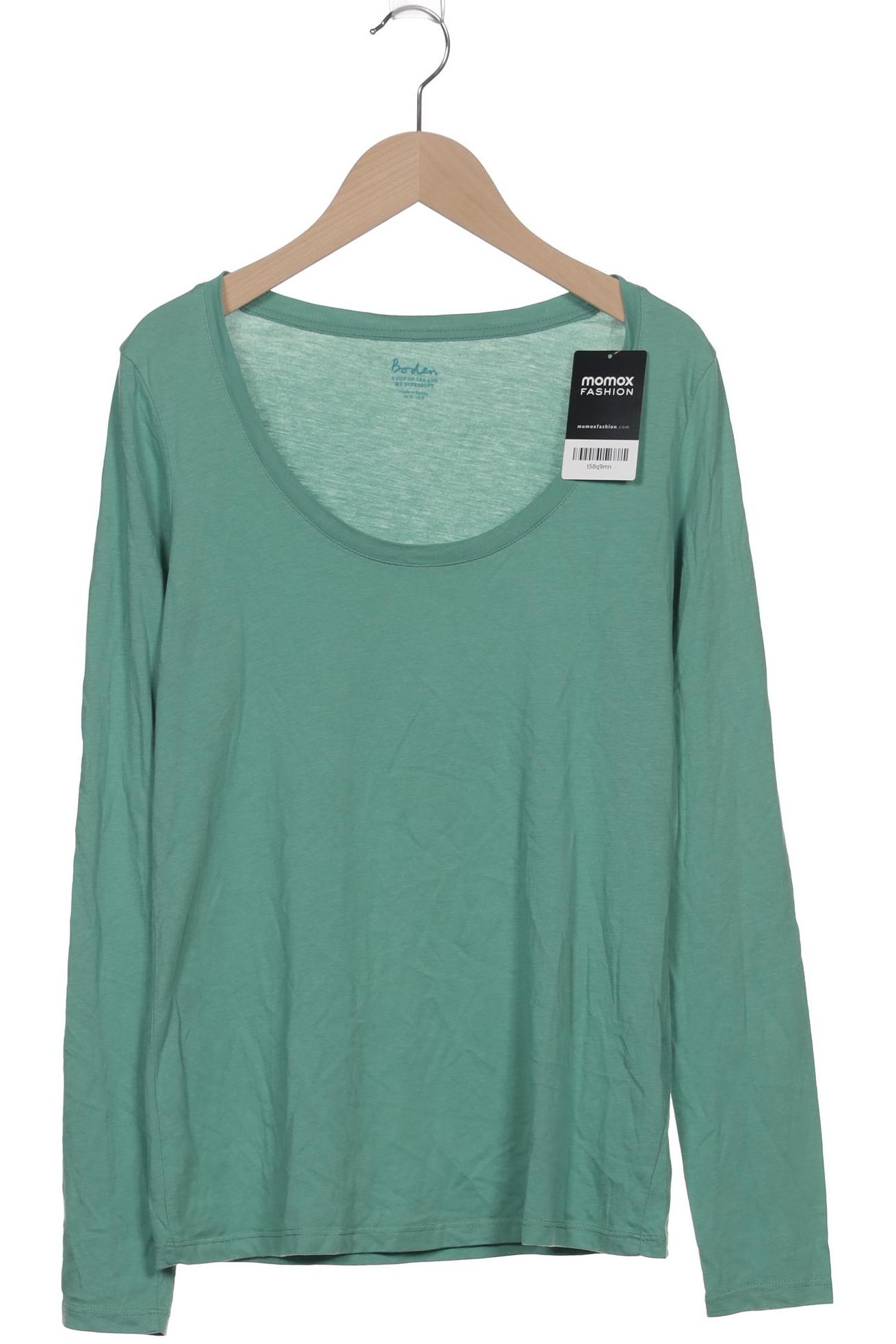 

Boden Damen Langarmshirt, grün, Gr. 12