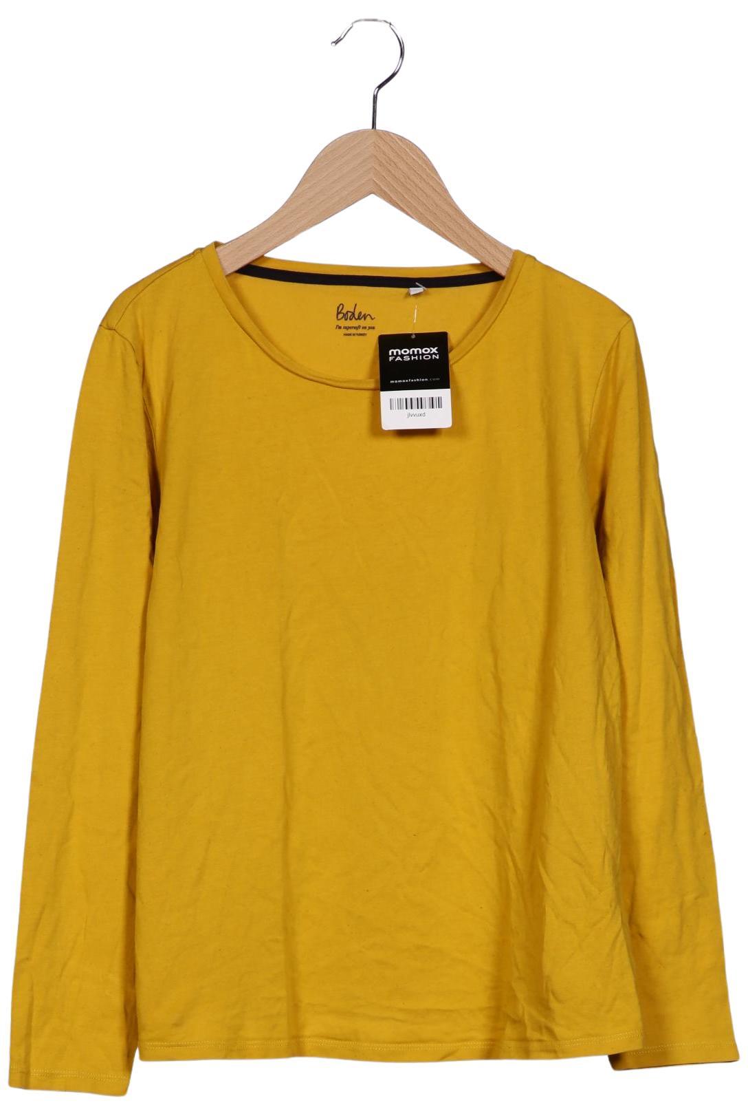 

Boden Damen Langarmshirt, gelb, Gr. 38