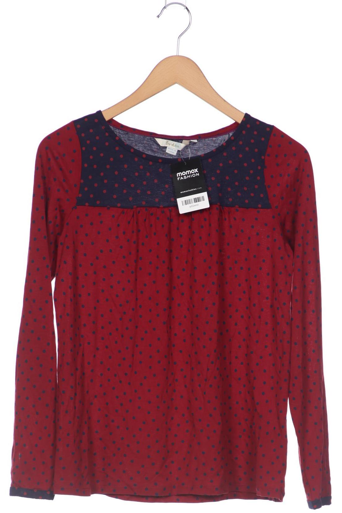 

Boden Damen Langarmshirt, bordeaux, Gr. 38