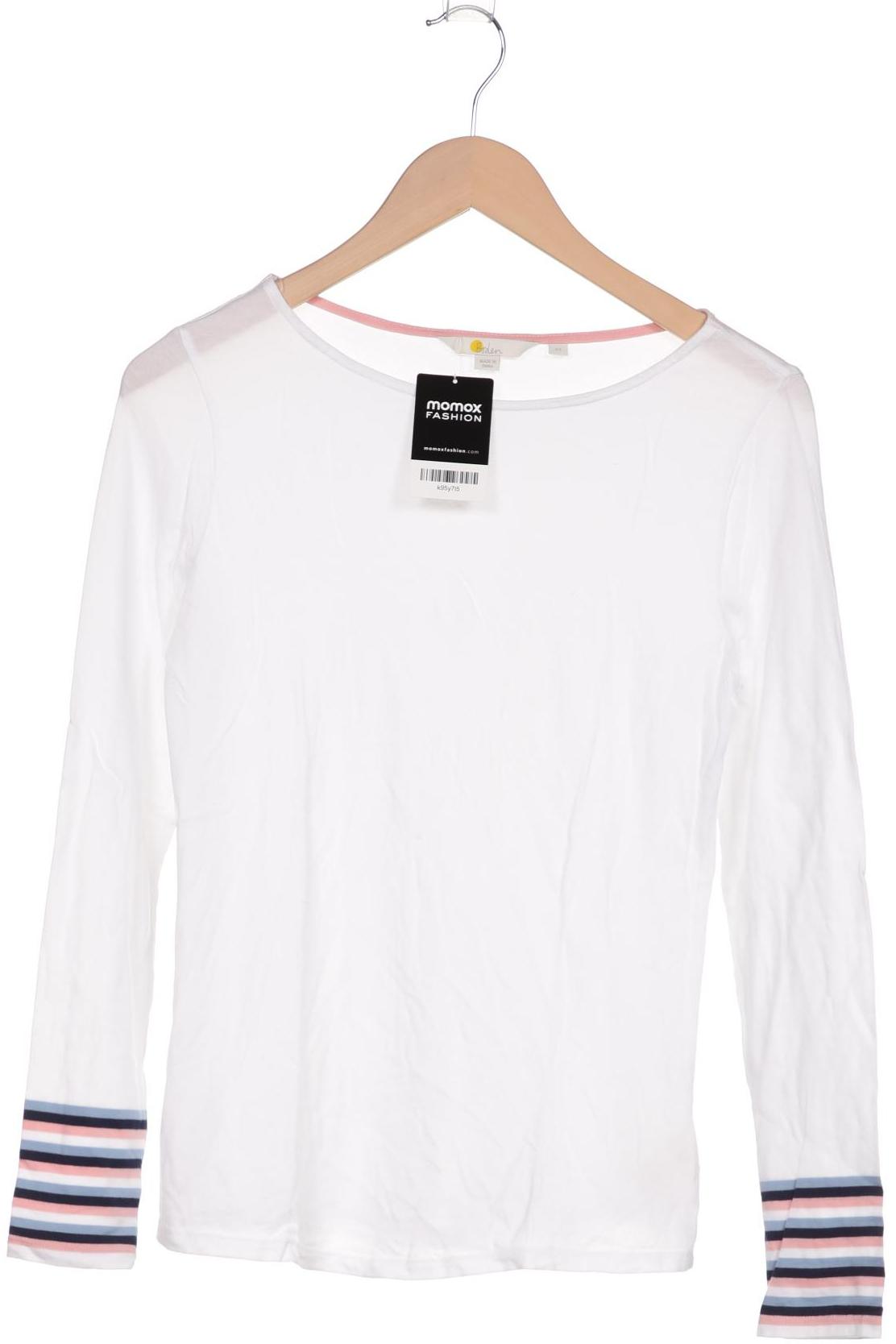 

Boden Damen Langarmshirt, weiß