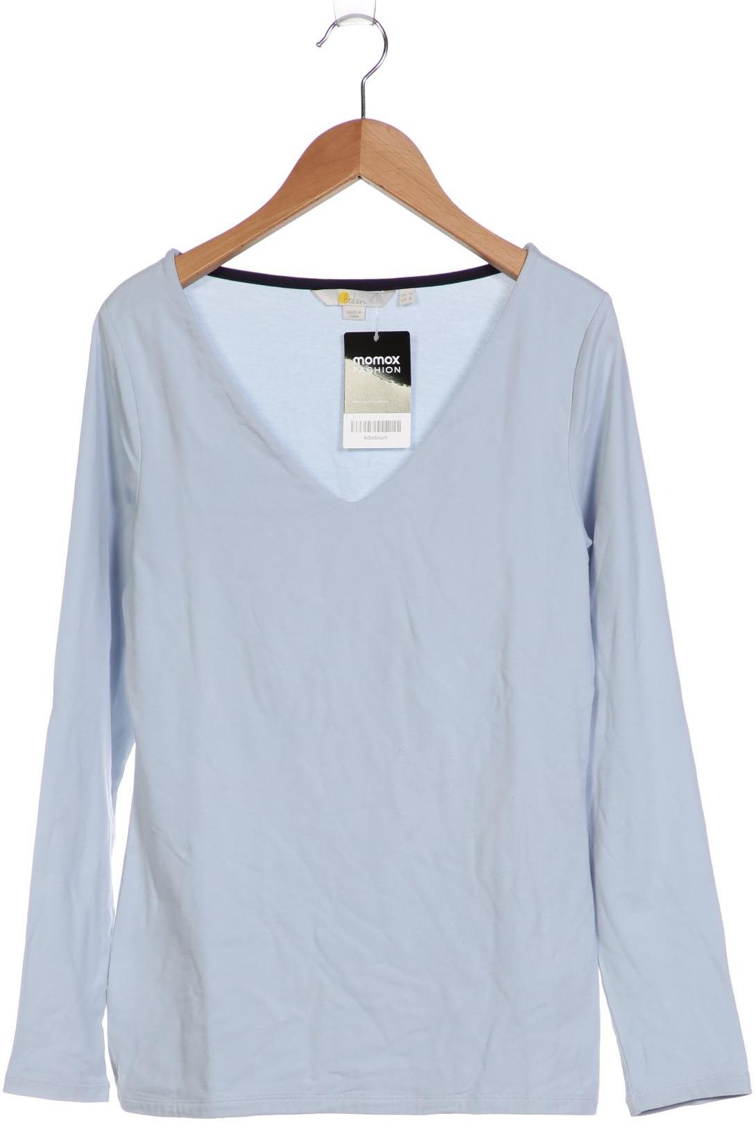 

Boden Damen Langarmshirt, hellblau, Gr. 38